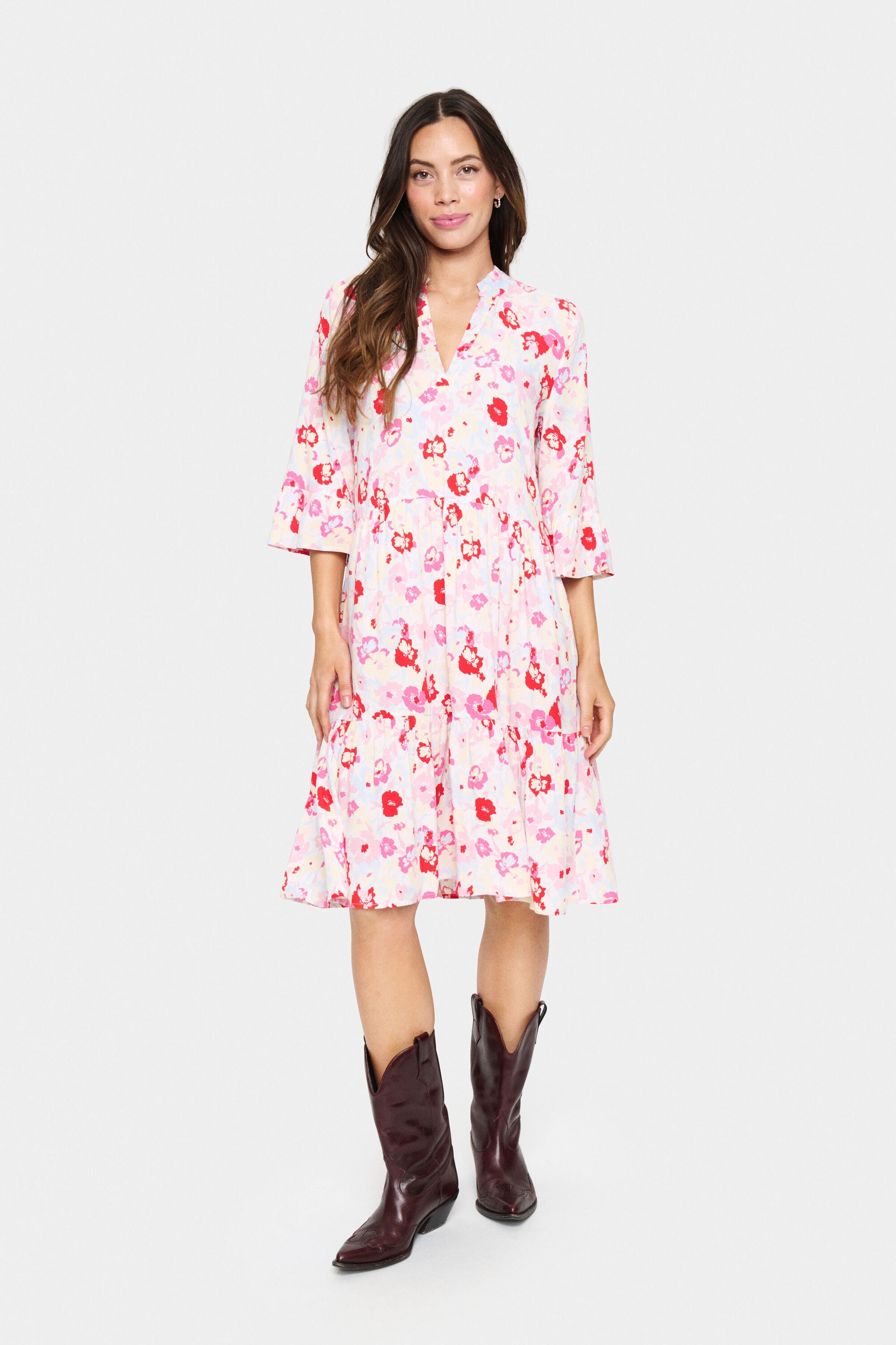 Saint Tropez Midikleid »Kleid EdaSZ«