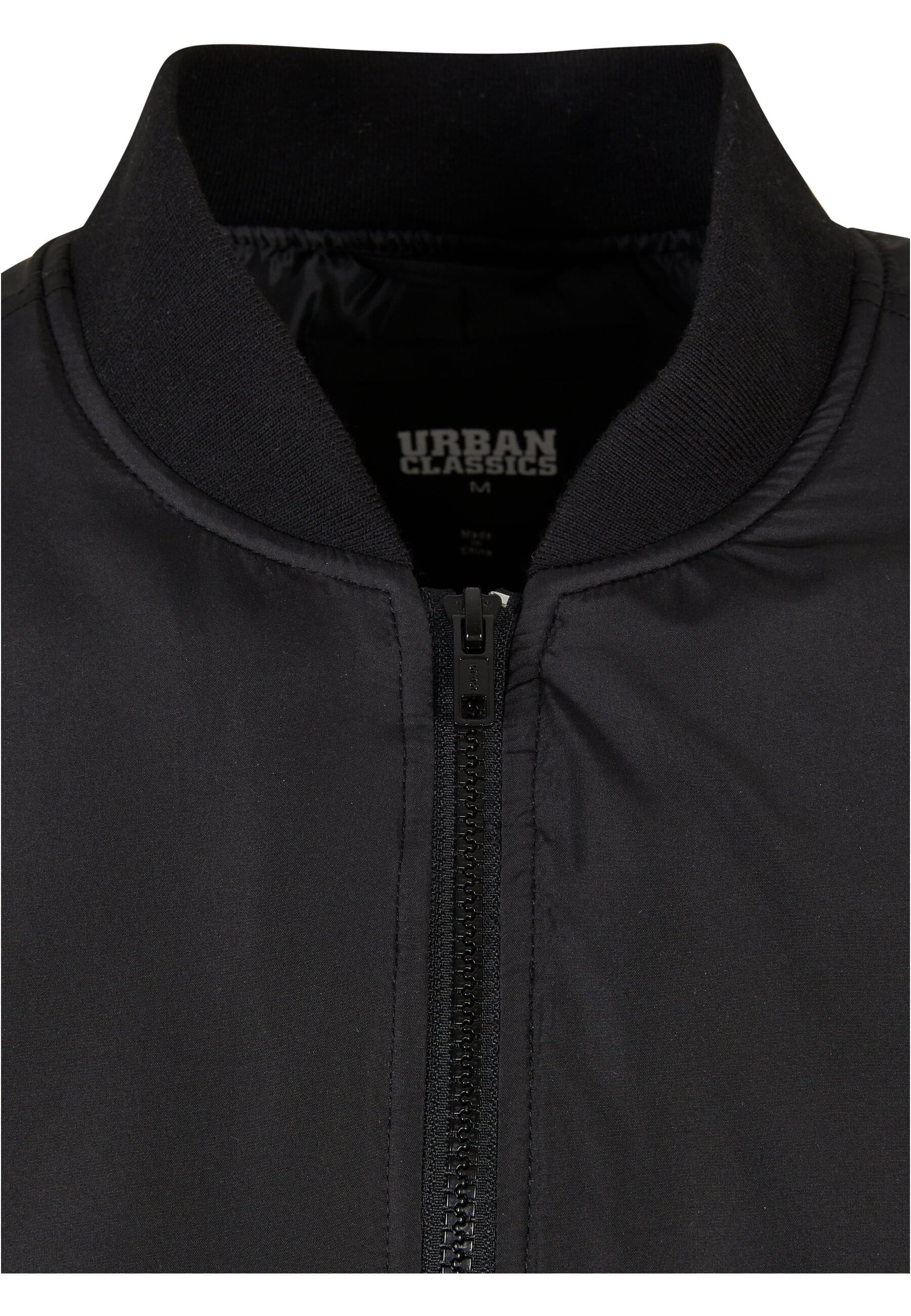 URBAN CLASSICS Allwetterjacke »Urban Classics Herren Recyclet Basic Bomber Jacket«, (1 St.), ohne Kapuze