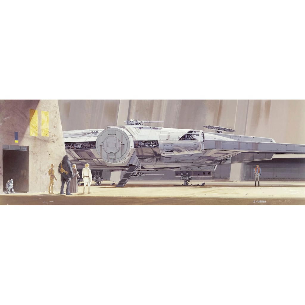 Komar Fototapete »STAR WARS Classic RMQ MilleniumFalcon«