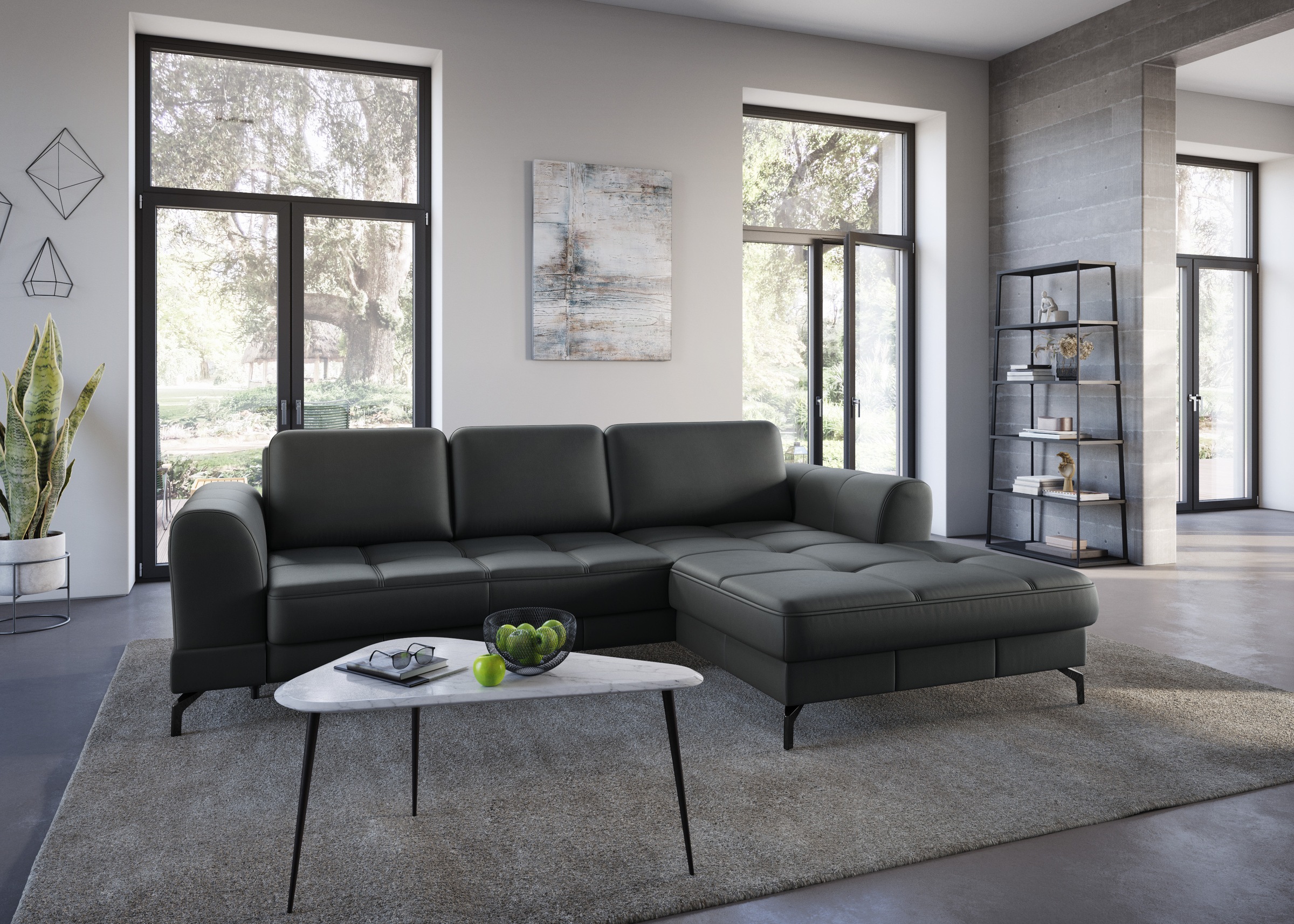 sit&more Sit&more Ecksofa »Bendigo L-Form« su S...