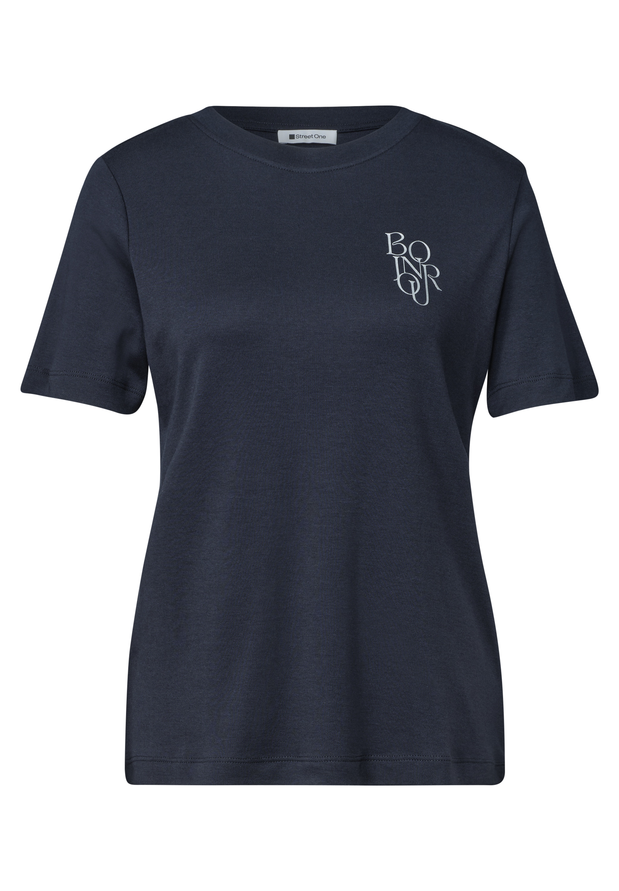 STREET ONE T-Shirt im soften Baumwoll-Mix