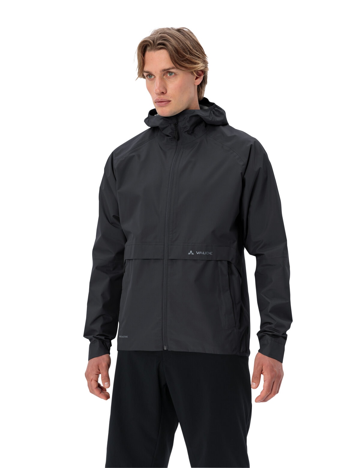 VAUDE Regenjacke "MENS LOAMER RAIN JACKET" wasserdicht, winddicht, aus Polyester, mit Reißverschluss