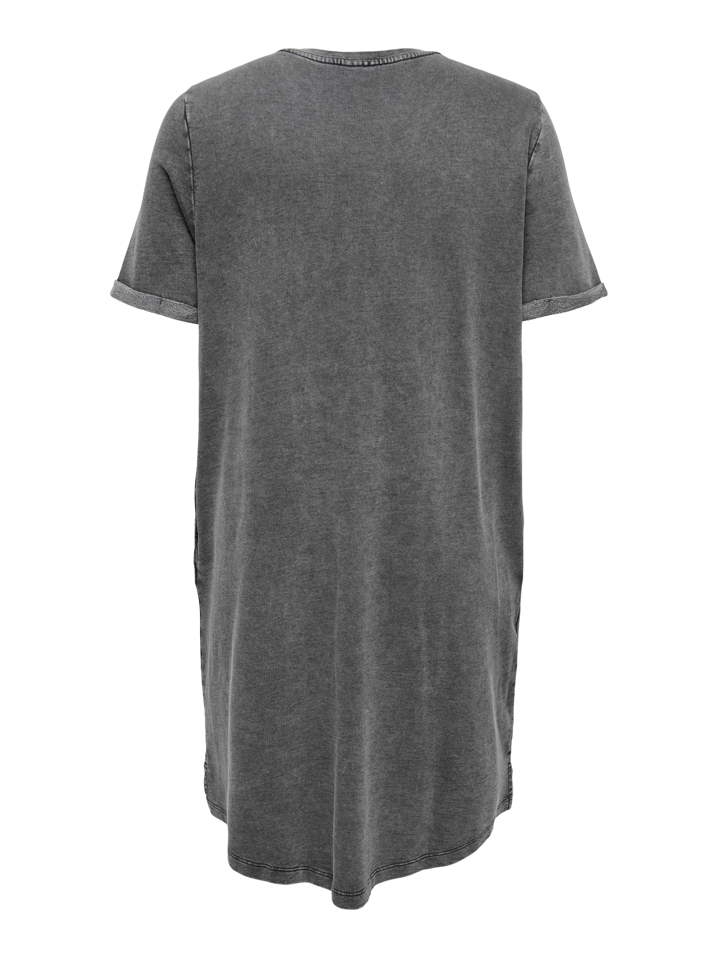 ONLY CARMAKOMA Jerseykleid »CARKAYLEE SS QUOTE  BLK DRESS JRS«