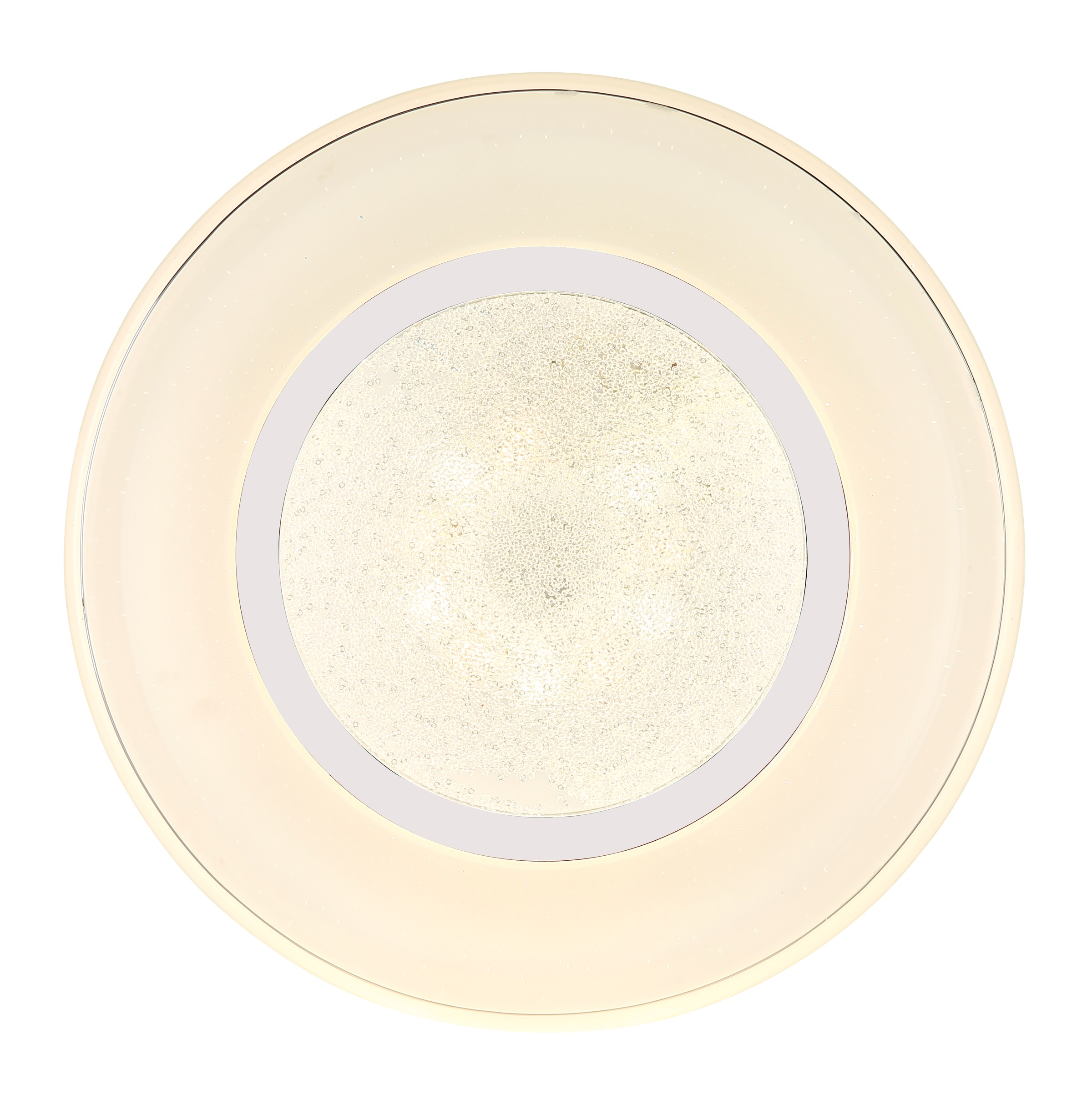 GLOBO LIGHTING LED Deckenleuchte »MICKEY«, Leuchtmittel LED-Modul | LED fest integriert, Deckenlampe/rund/Wohnzimmer/Schlafzimmer/Kristalle