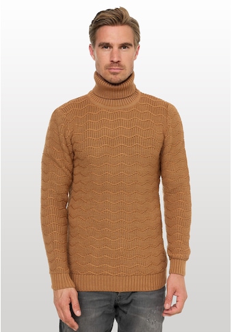 Rusty Neal Rollkragenpullover im matomas Design