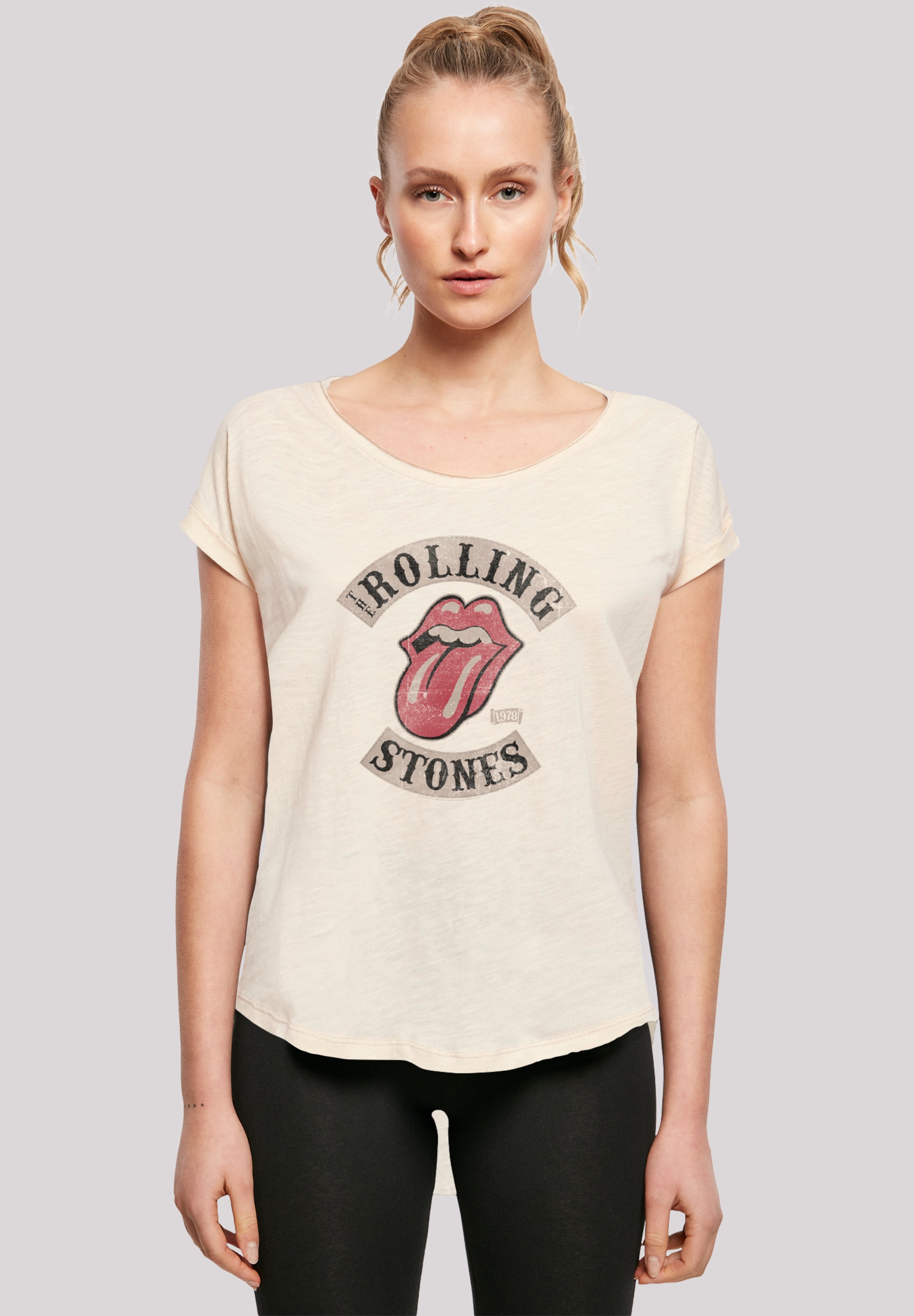 F4NT4STIC T-Shirt "The Rolling Stones Tour 78", Premium Qualität günstig online kaufen