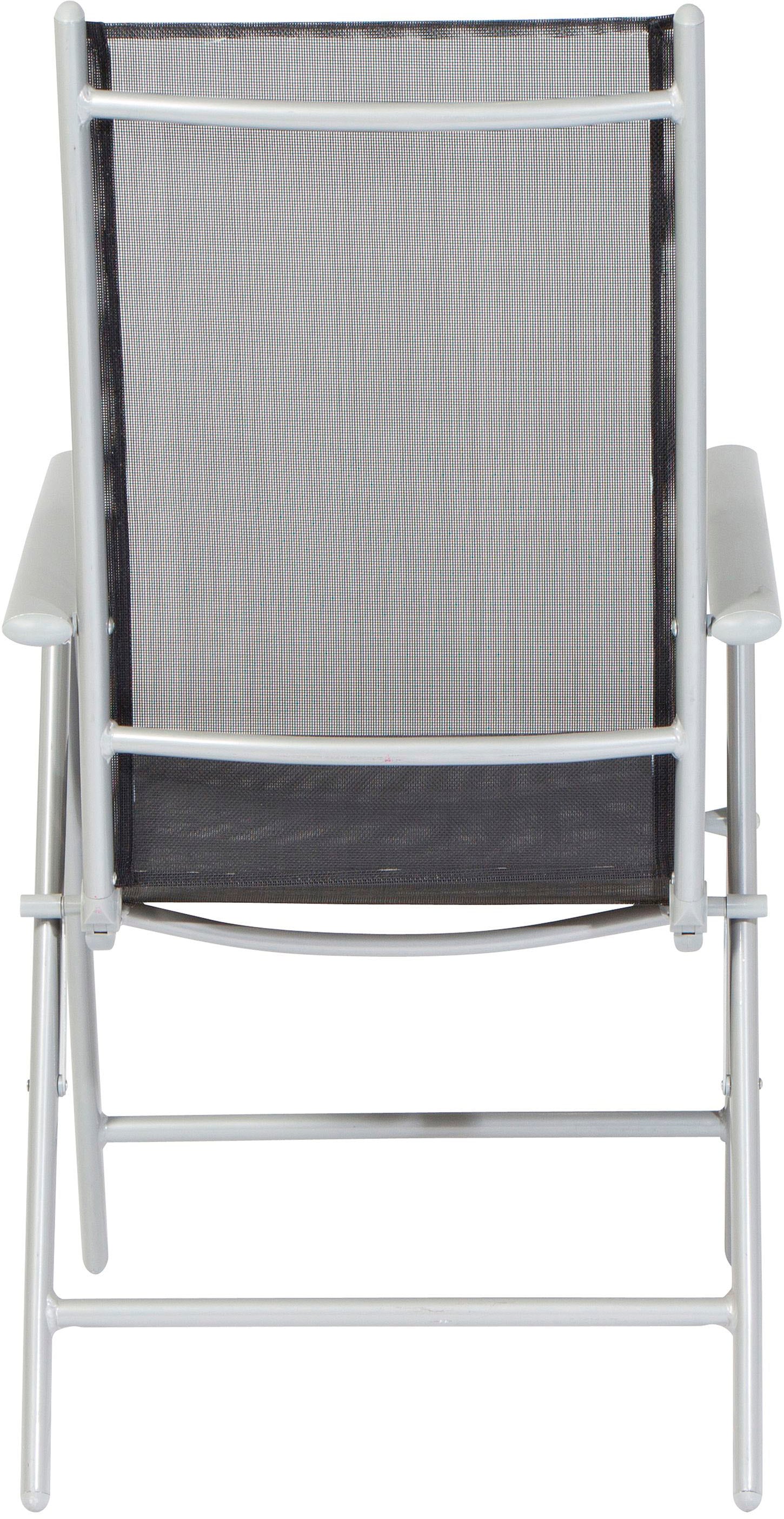 Siena Garden Garten-Essgruppe »Saturn / Sola«, (Set, 5 tlg.), bestehend aus 4 Sesseln und 1 Tisch