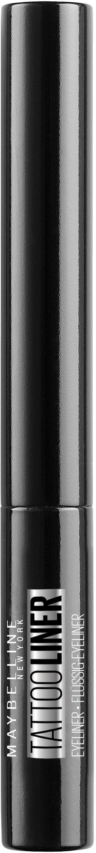 MAYBELLINE NEW YORK Eyeliner »Tattoo Liner Liquid Ink«, mit dünner Spitze
