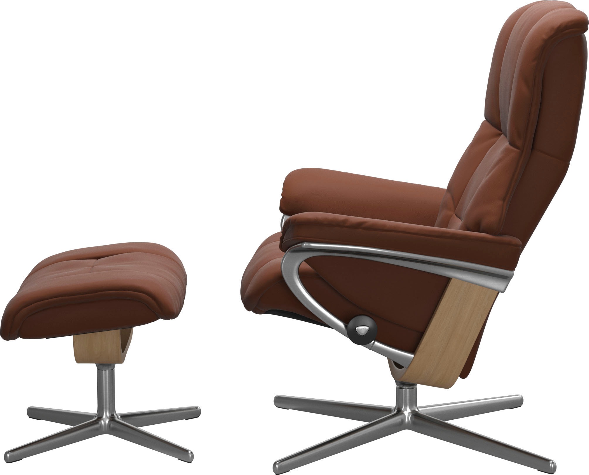 Stressless® Relaxsessel »Mayfair«, mit Cross Base, Größe S, M & L, Holzakzent Eiche