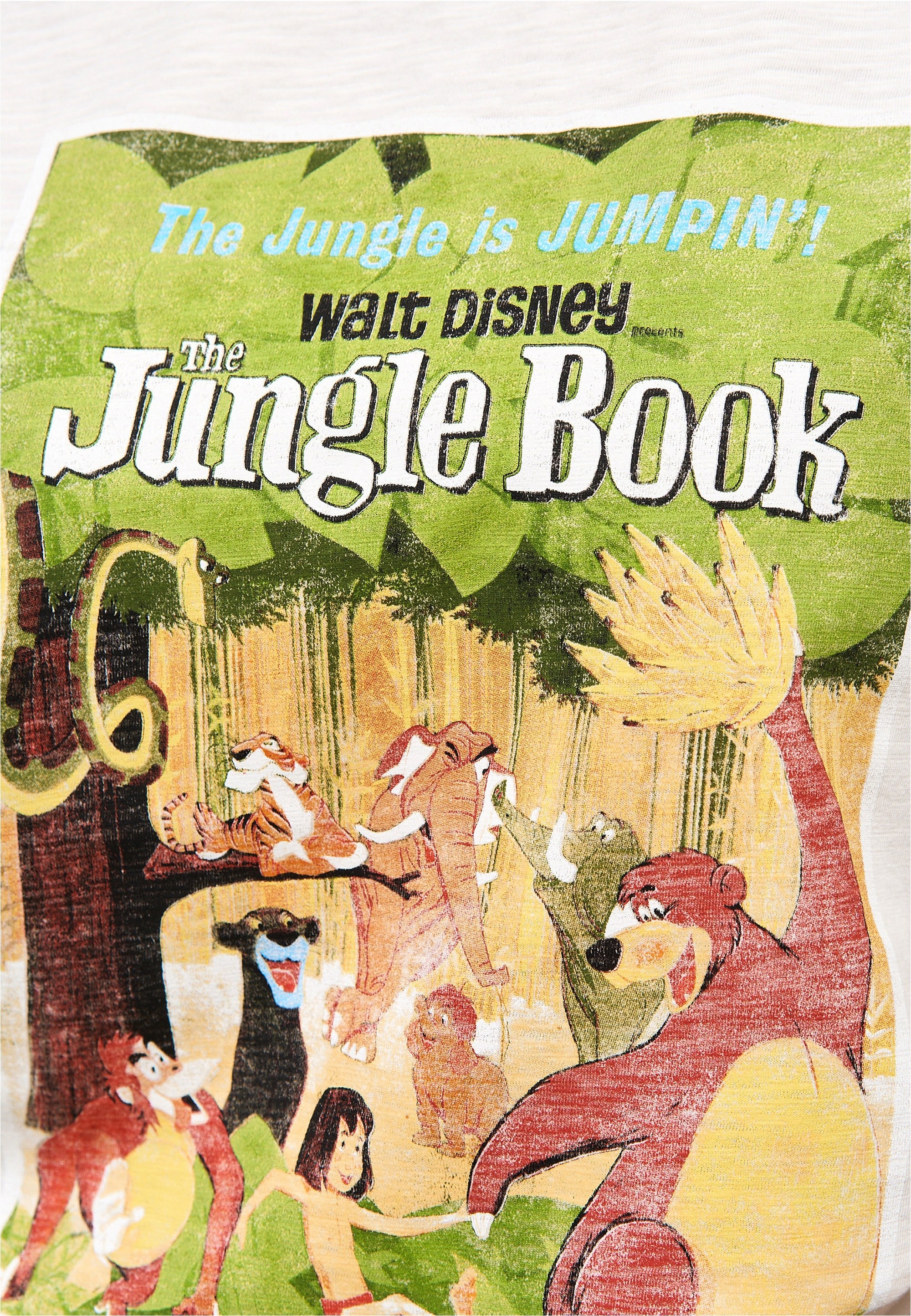 Recovered T-Shirt »The Jungle Book Vintage«, (1 tlg.), mit coolem Dschungelbuch-Print