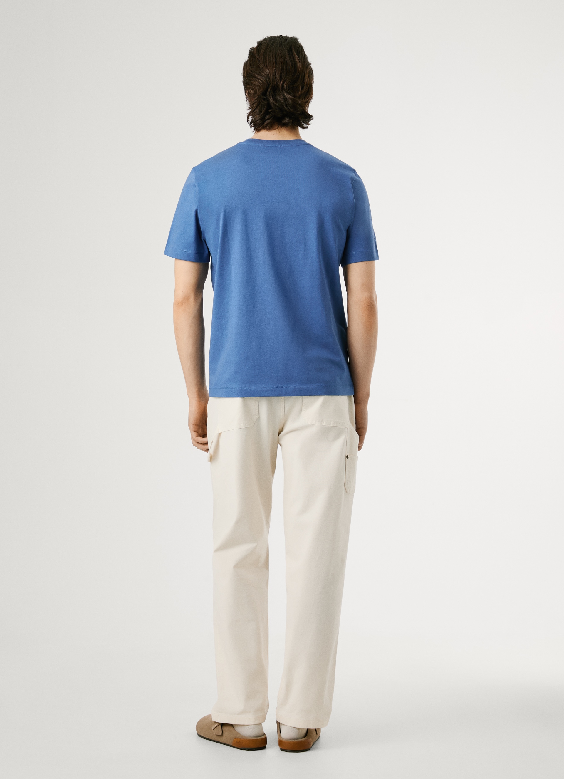 Pepe Jeans T-Shirt »MILON TEE«, mit geripptem Rundhals