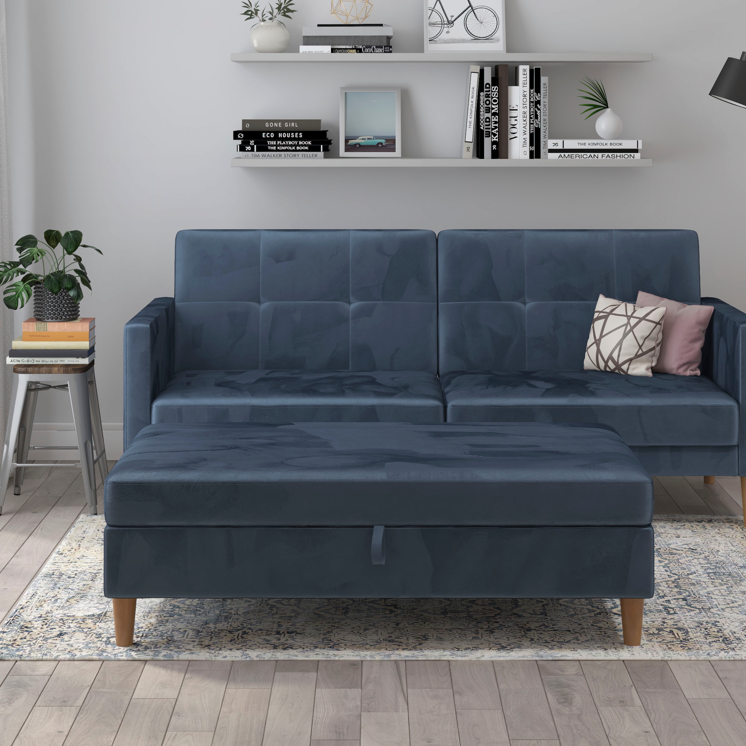 Dorel Home Stauraumhocker »Lilly« 1 Stk. tlg. mit Stauraum, frei in Raum stellbar, Sitzhöhe 43 cm