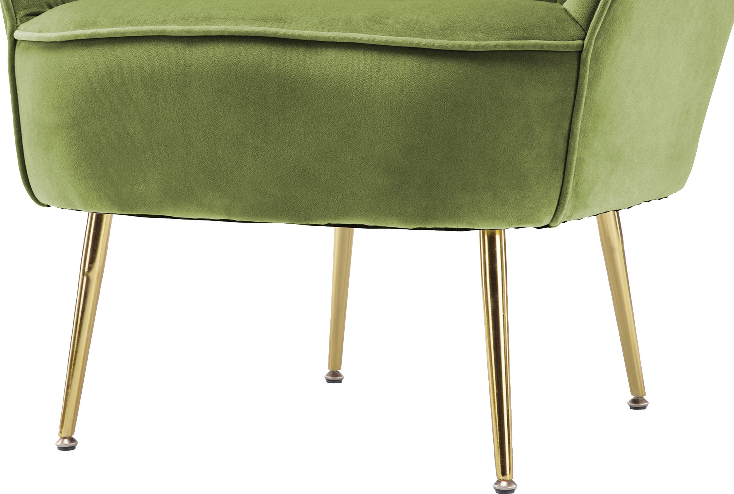 Kayoom Sessel »Poola 100, gemütlicher Cocktail-Sessel, edler Samtbezug«, (1 St.), samtweich, gesteppt, gemütlich, tiefe Sitzhöhe von 79cm