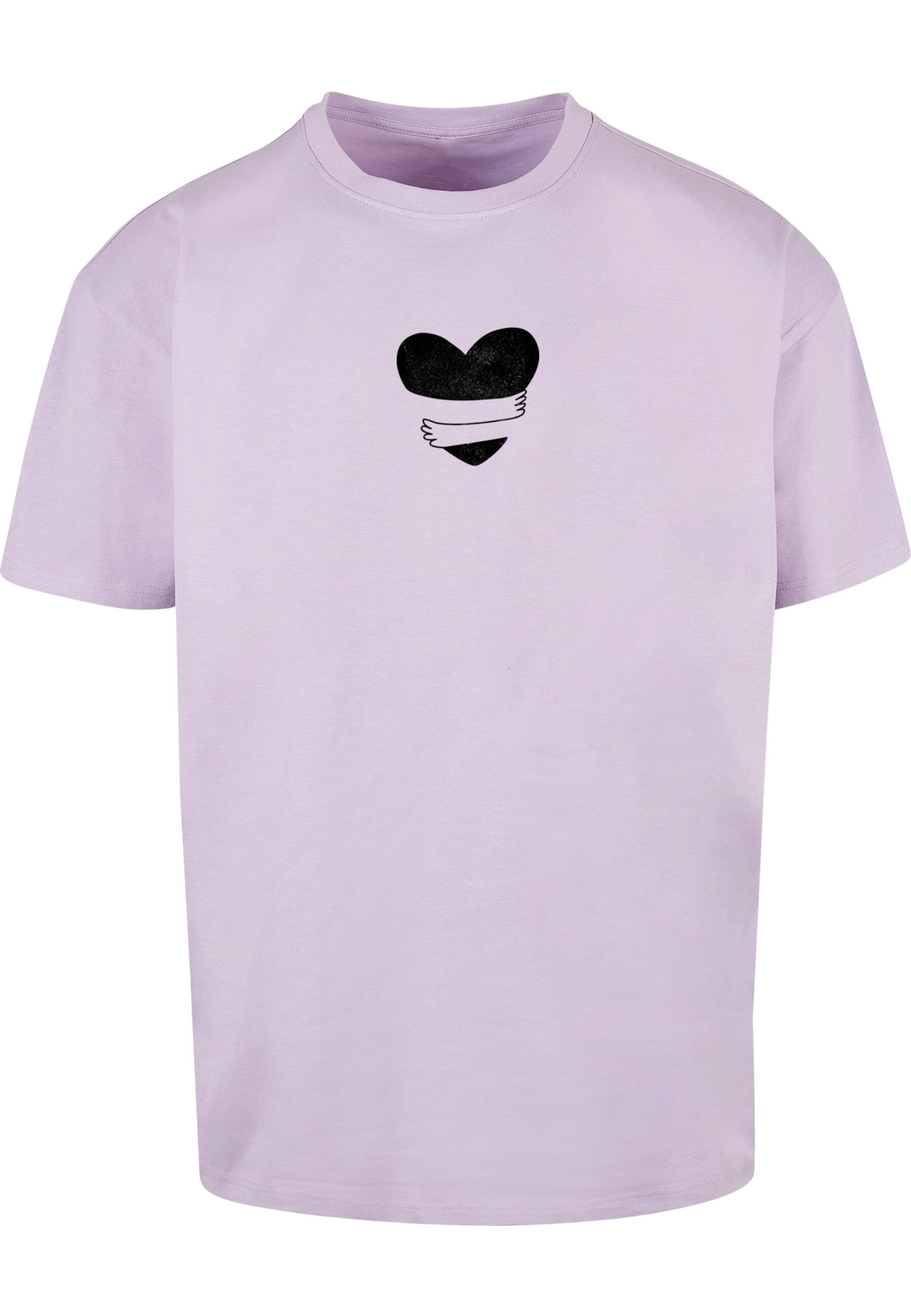 Merchcode T-Shirt "Merchcode Hugs & Love - Heart Hug Heavy Oversize Tee" 1 günstig online kaufen