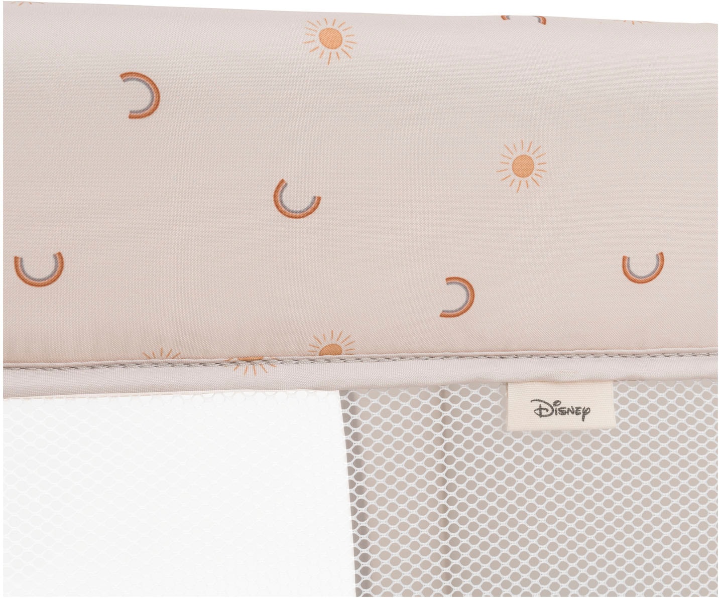 Hauck Baby-Reisebett »Dream N Play Go, Pooh Rainbow, beige«, inkl. Transporttasche