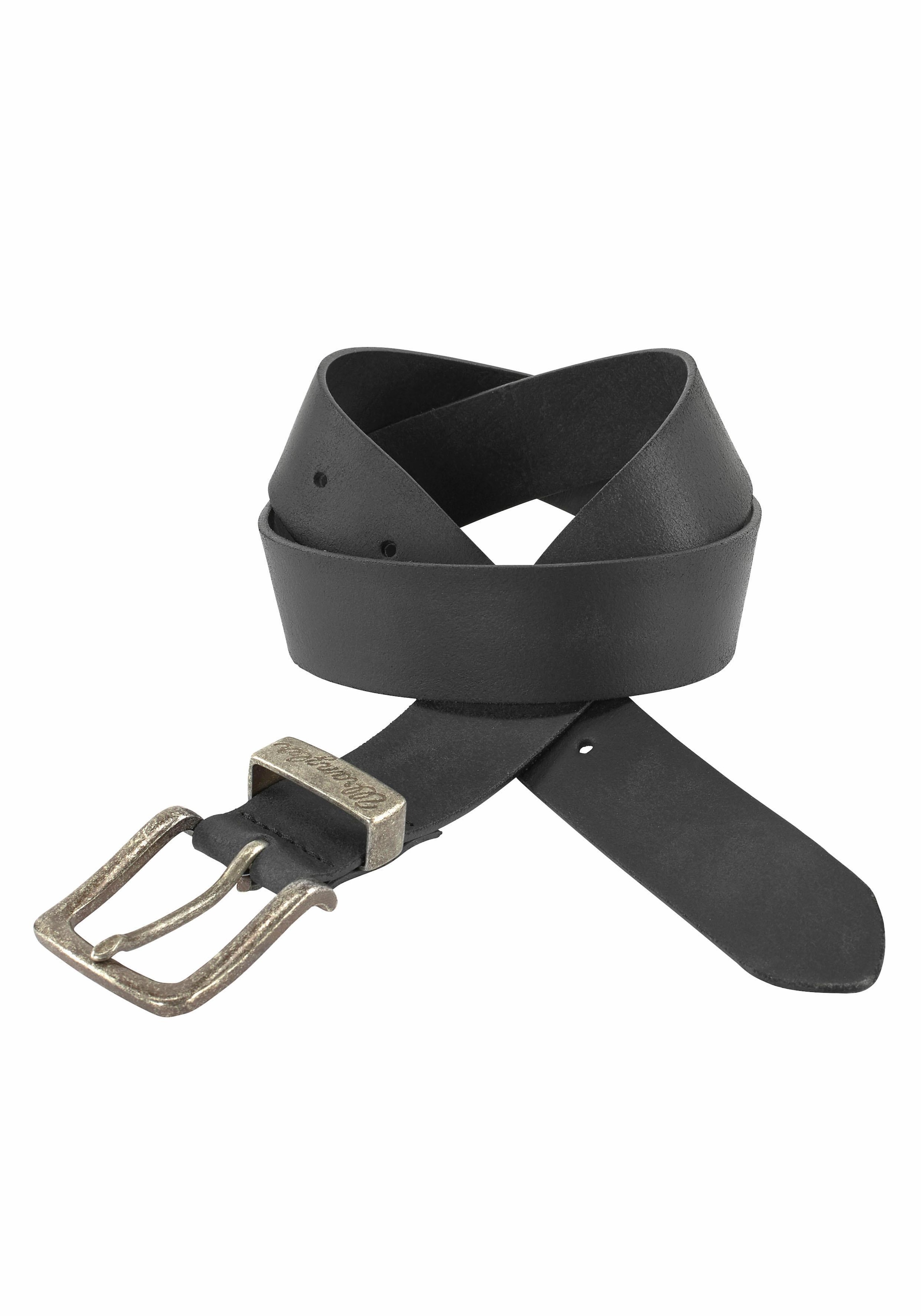 Wrangler Ledergürtel, BASIC METAL LOOP BELT