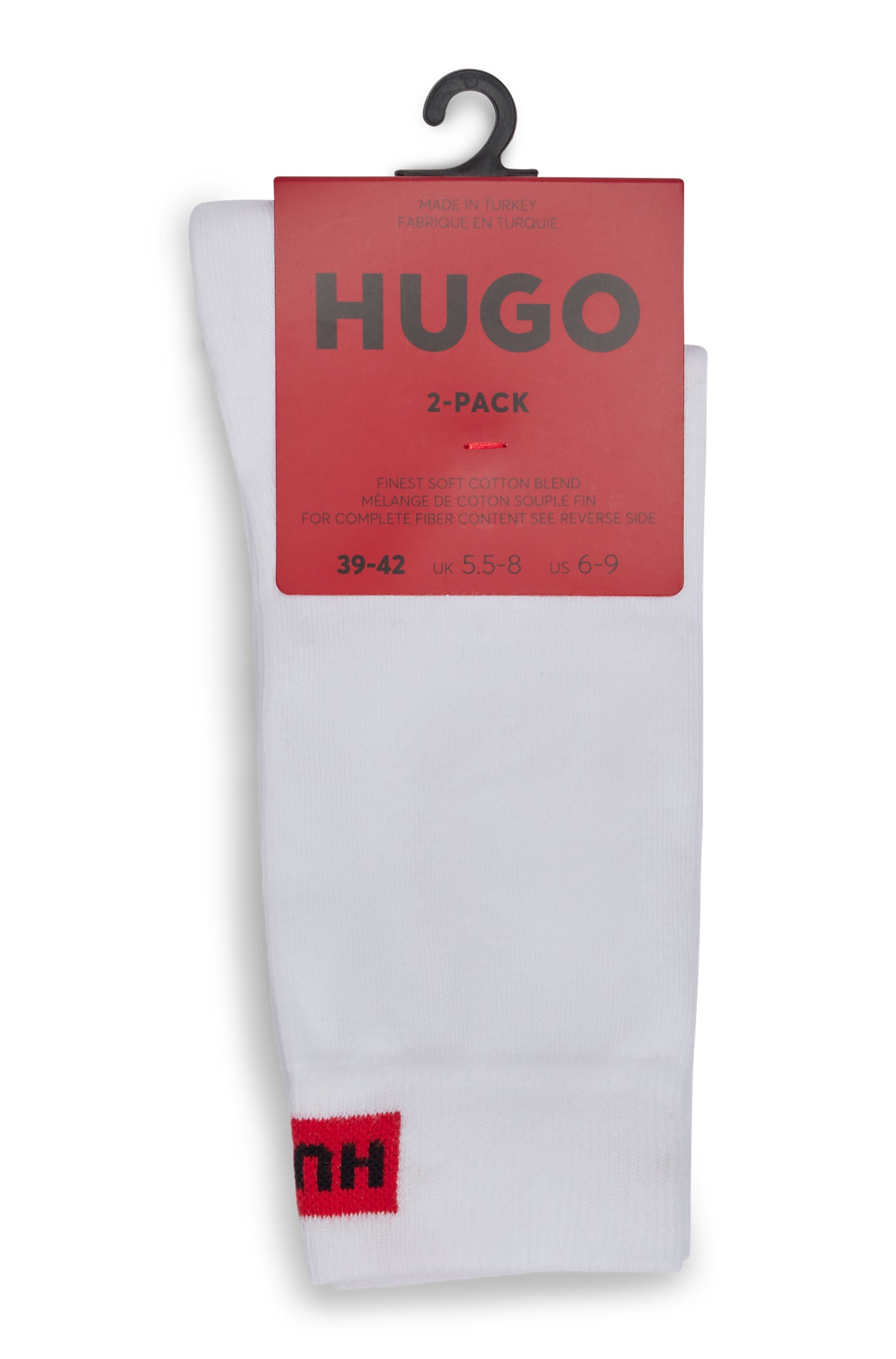 HUGO Businesssocken "2P RS LABEL CC W", (Packung, 2 Paar, 2er) günstig online kaufen