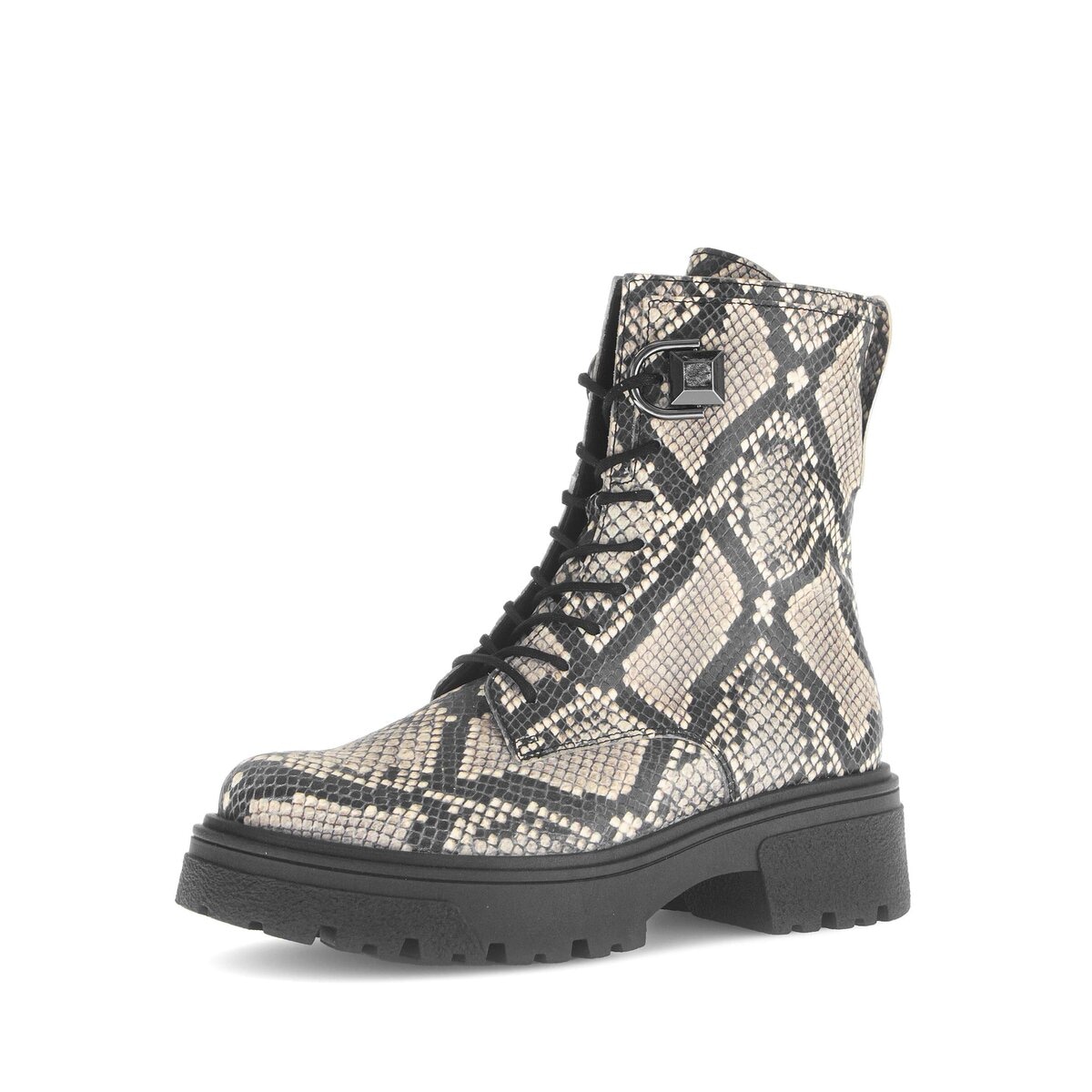 Gabor Bikerboots "Biker Boots Leder Reptiloptik" günstig online kaufen