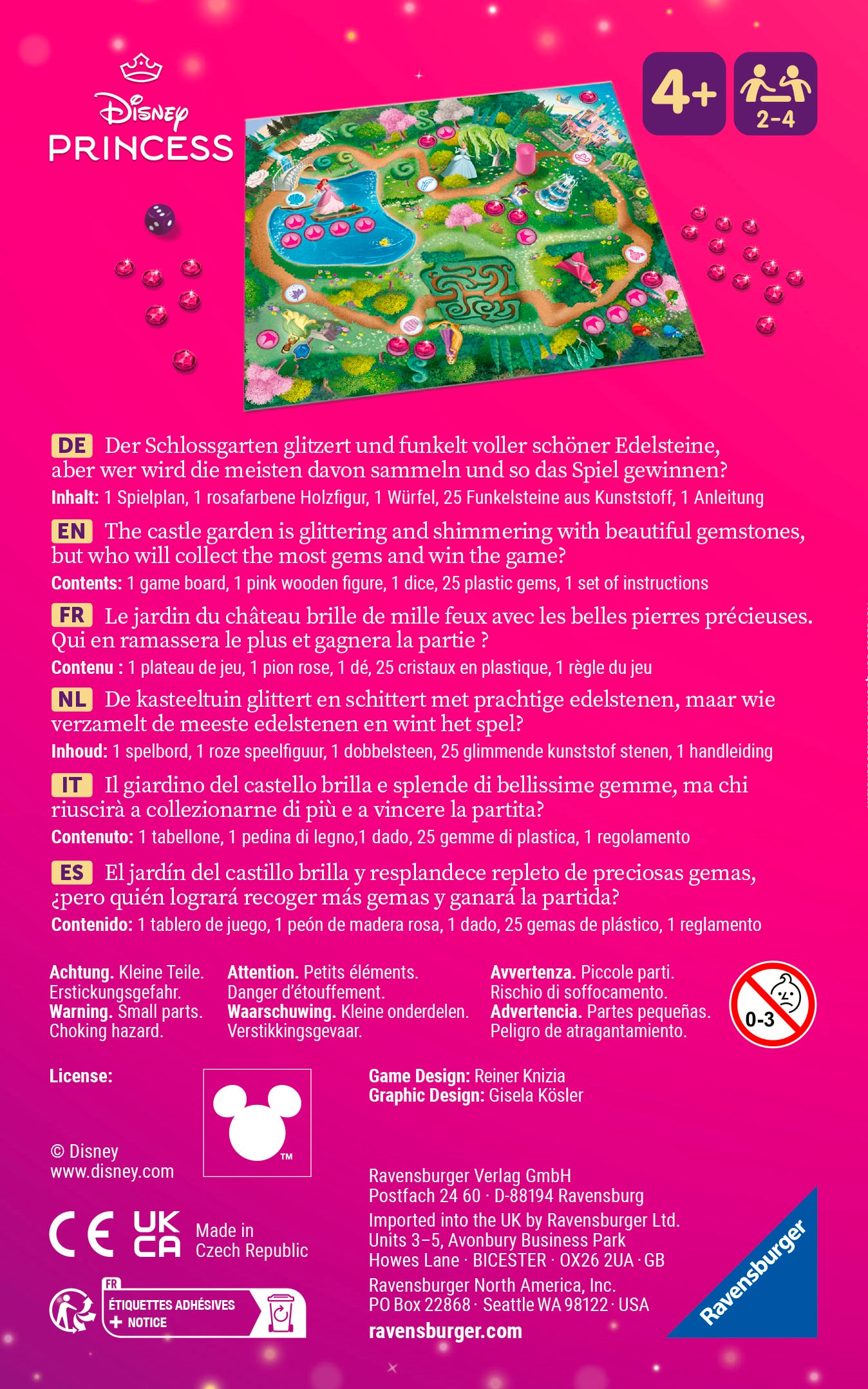 Ravensburger Spiel »Disney Princess: Funkelsteine«, Made in Europe