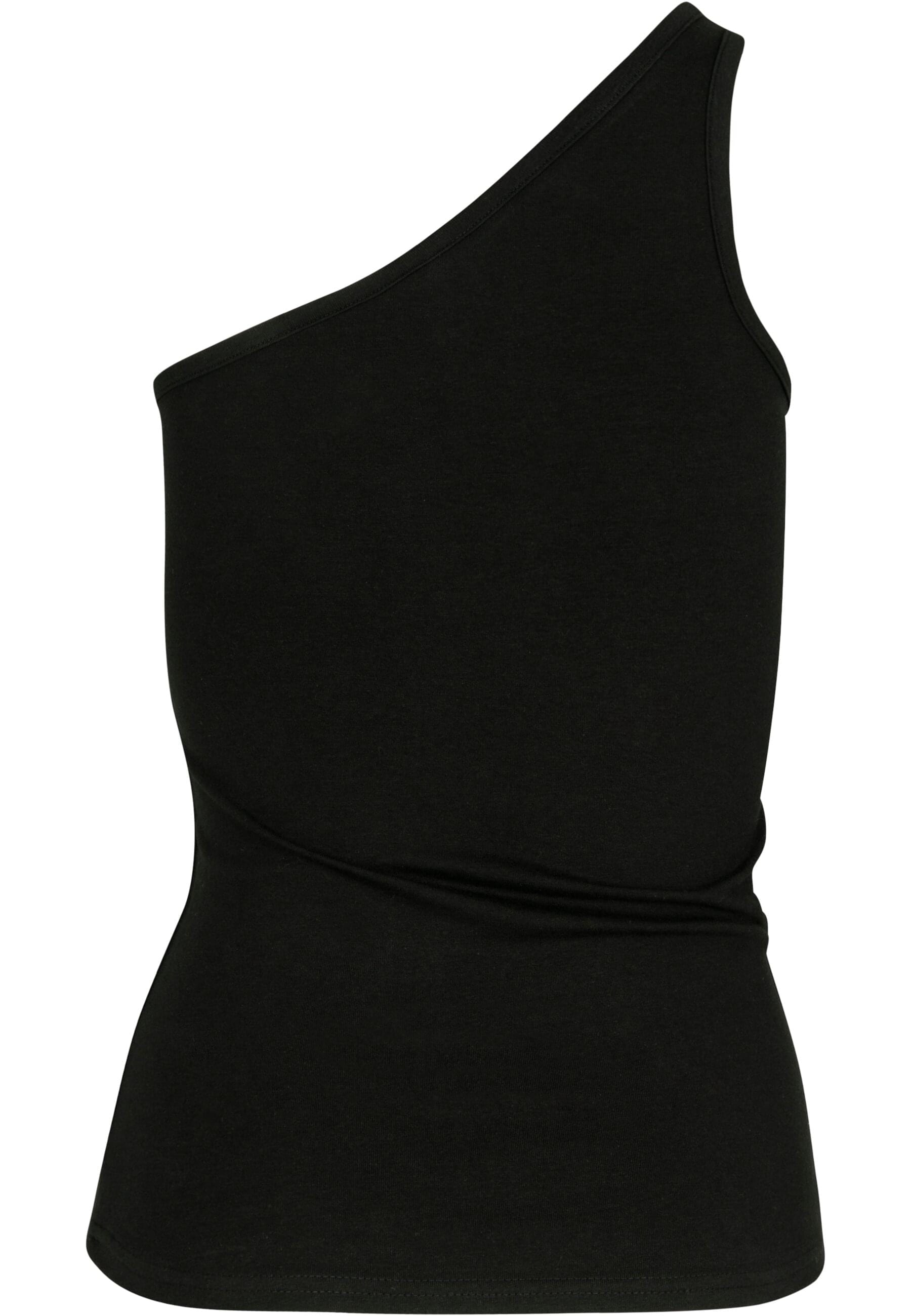 URBAN CLASSICS Muskelshirt »Urban Classics Damen Ladies Asymmetric Top«, (1 tlg.)