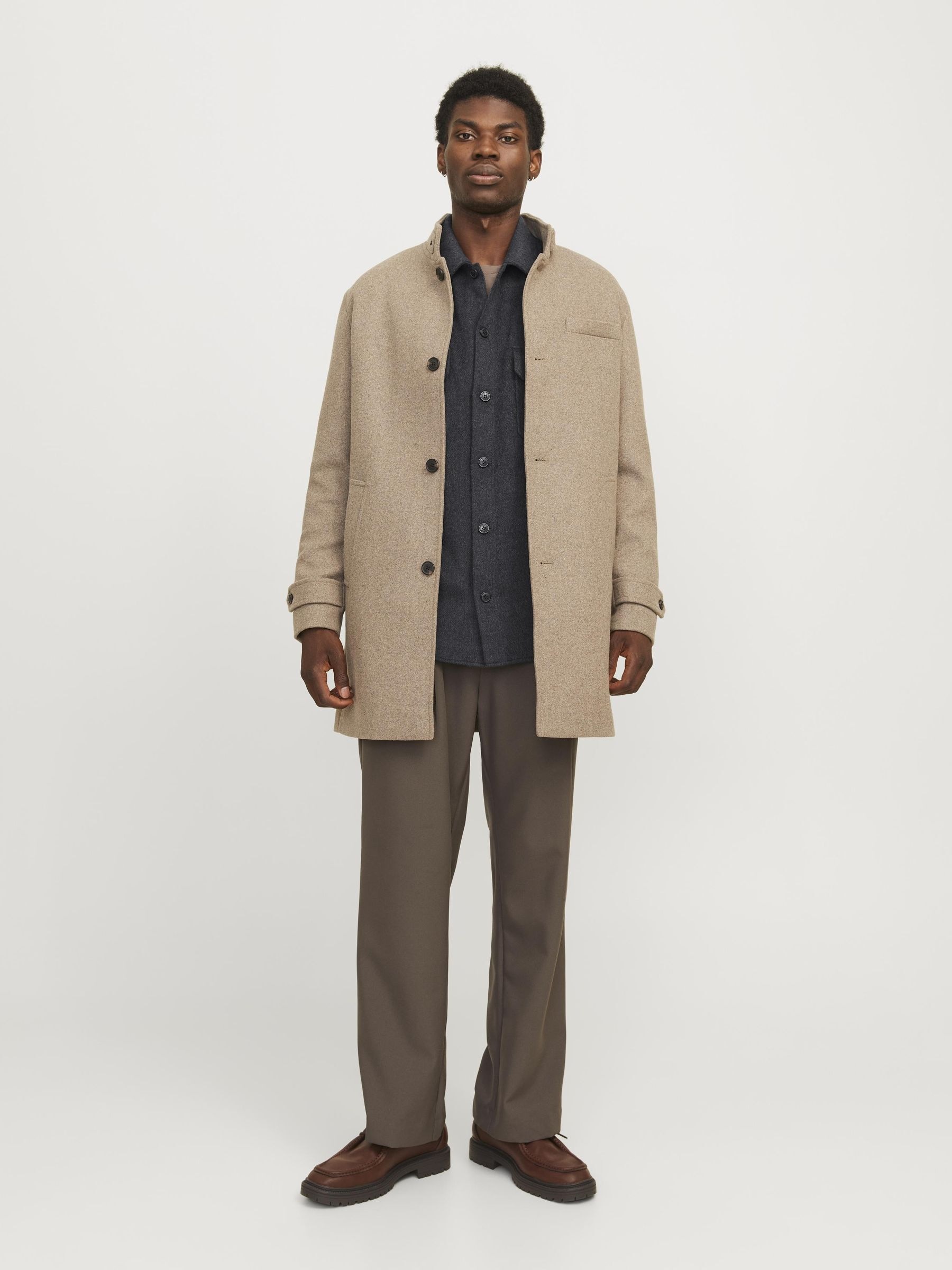 Jack & Jones Langarmhemd »JJEBRADLEY OLLIE OVERSHIRT LS NOOS«, mit Brusttaschen