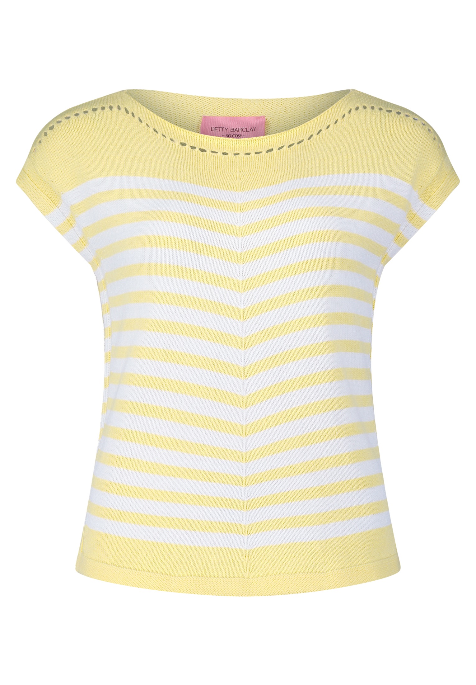 Betty Barclay Stricktop "Betty Barclay Damen Strick-Top mit Ringel", Ringel günstig online kaufen