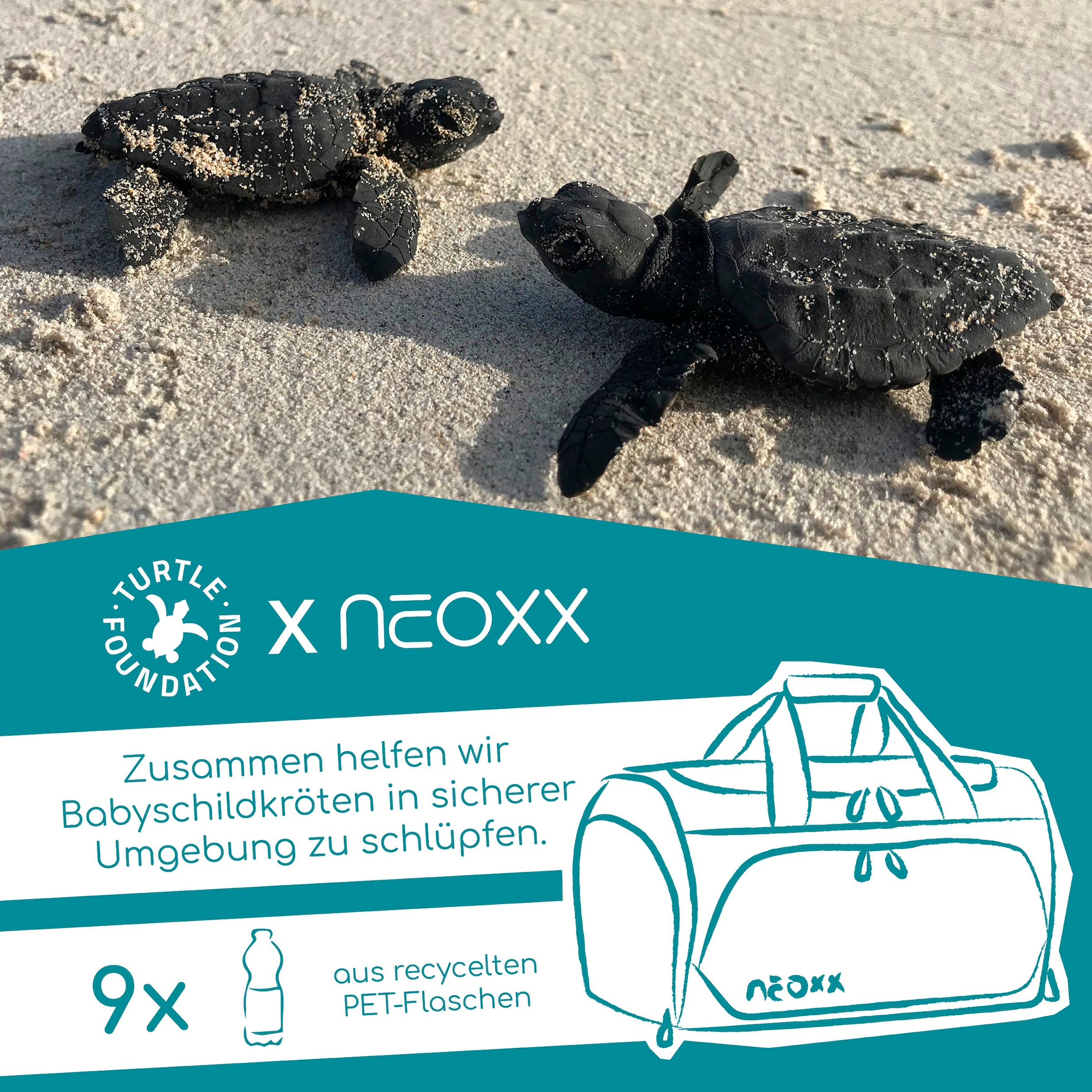 neoxx Sporttasche »Move, Candy Party«, teilweise aus recyceltem Material