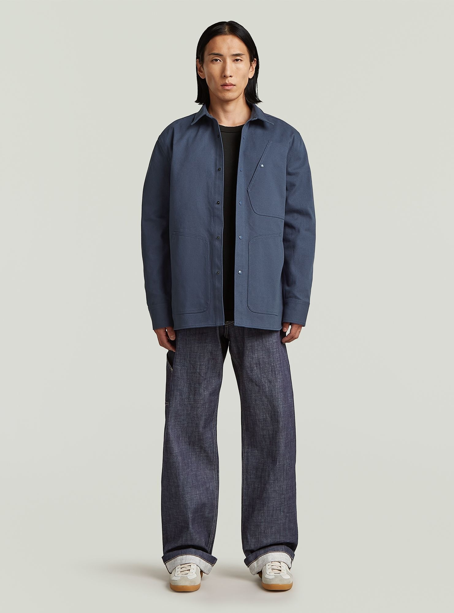 G-STAR Langarmshirt »MN Twill Slim Hemd«