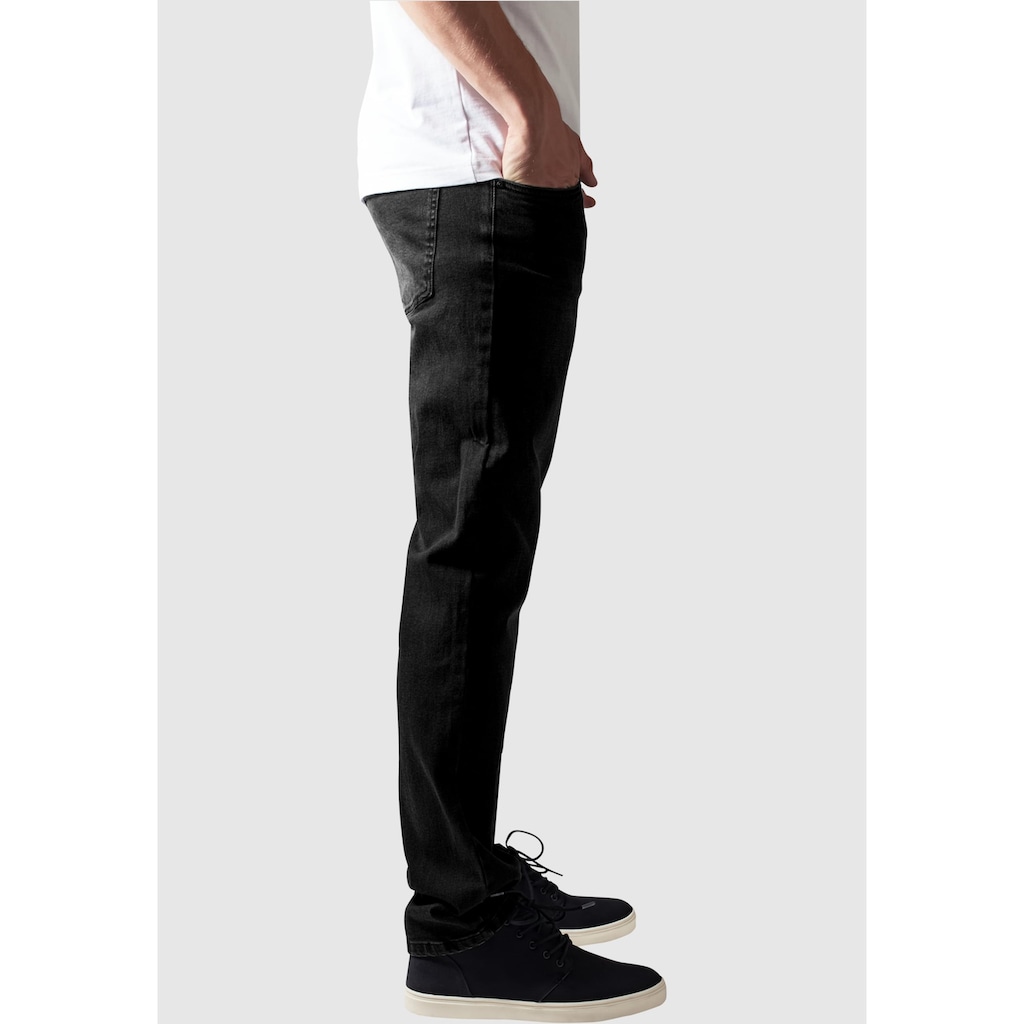 URBAN CLASSICS Bequeme Jeans »Urban Classics Herren Stretch Denim Pants«, (1 tlg.)