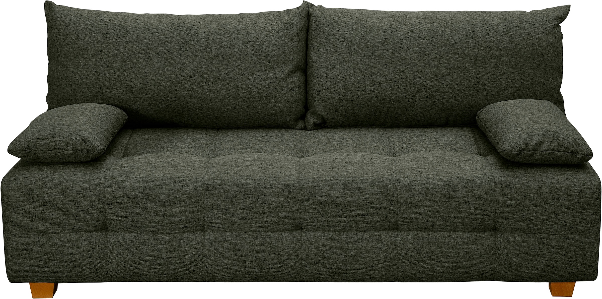 COLLECTION AB Schlafsofa »Bella«, Schlafsofa,Bettkasten,Bonellfederkern,Rückenkissen,Armlehnenkissen
