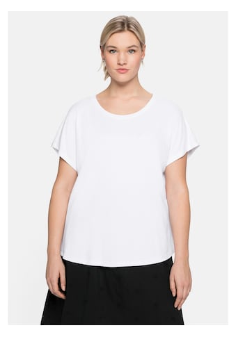Sheego Oversize-Shirt »Oversized-Shirt«, mit dezenter Streifenstruktur kaufen