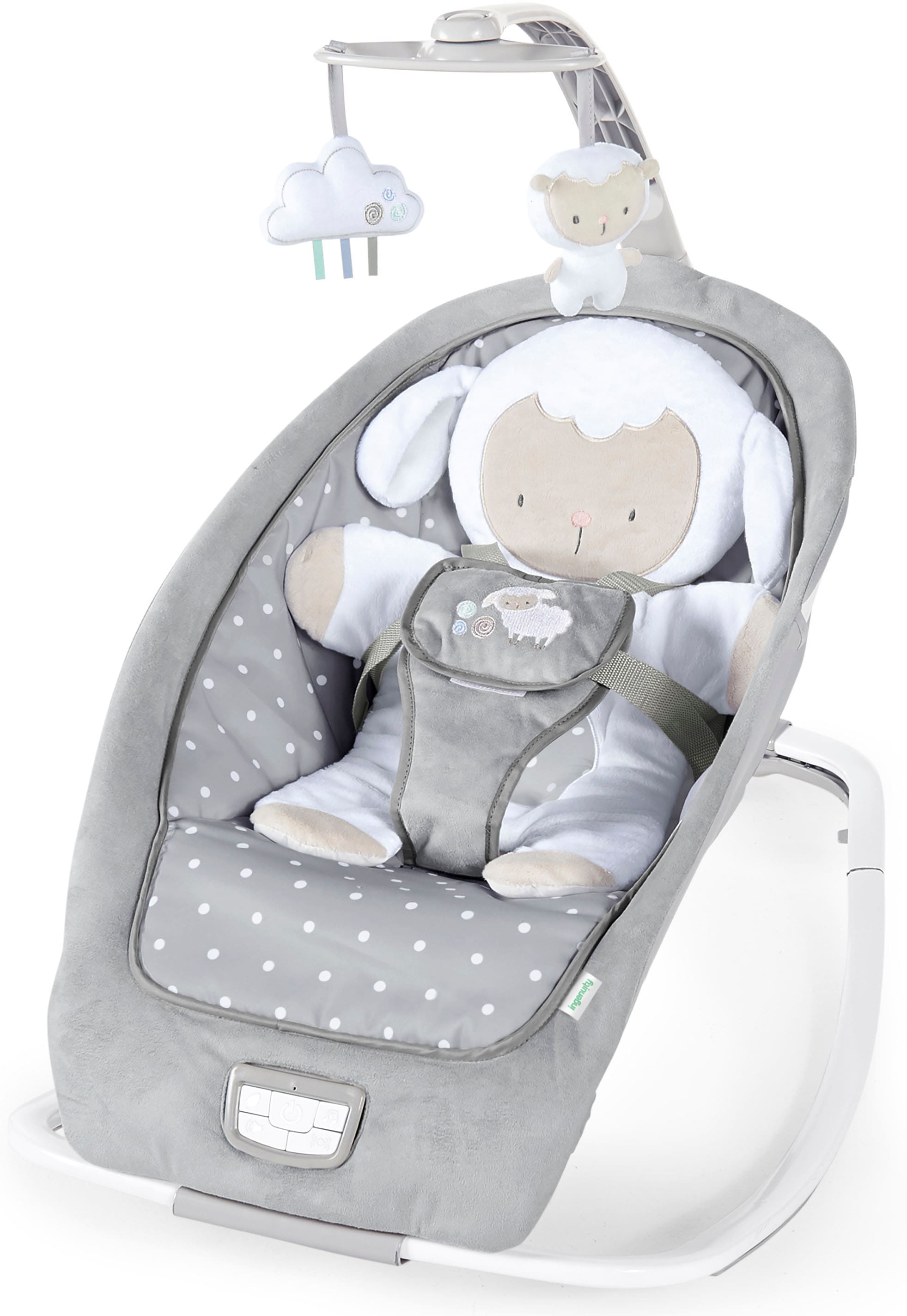 ingenuity Babywippe »Cuddle Lamb«, bis 18 kg, mit Vibration und Melodien