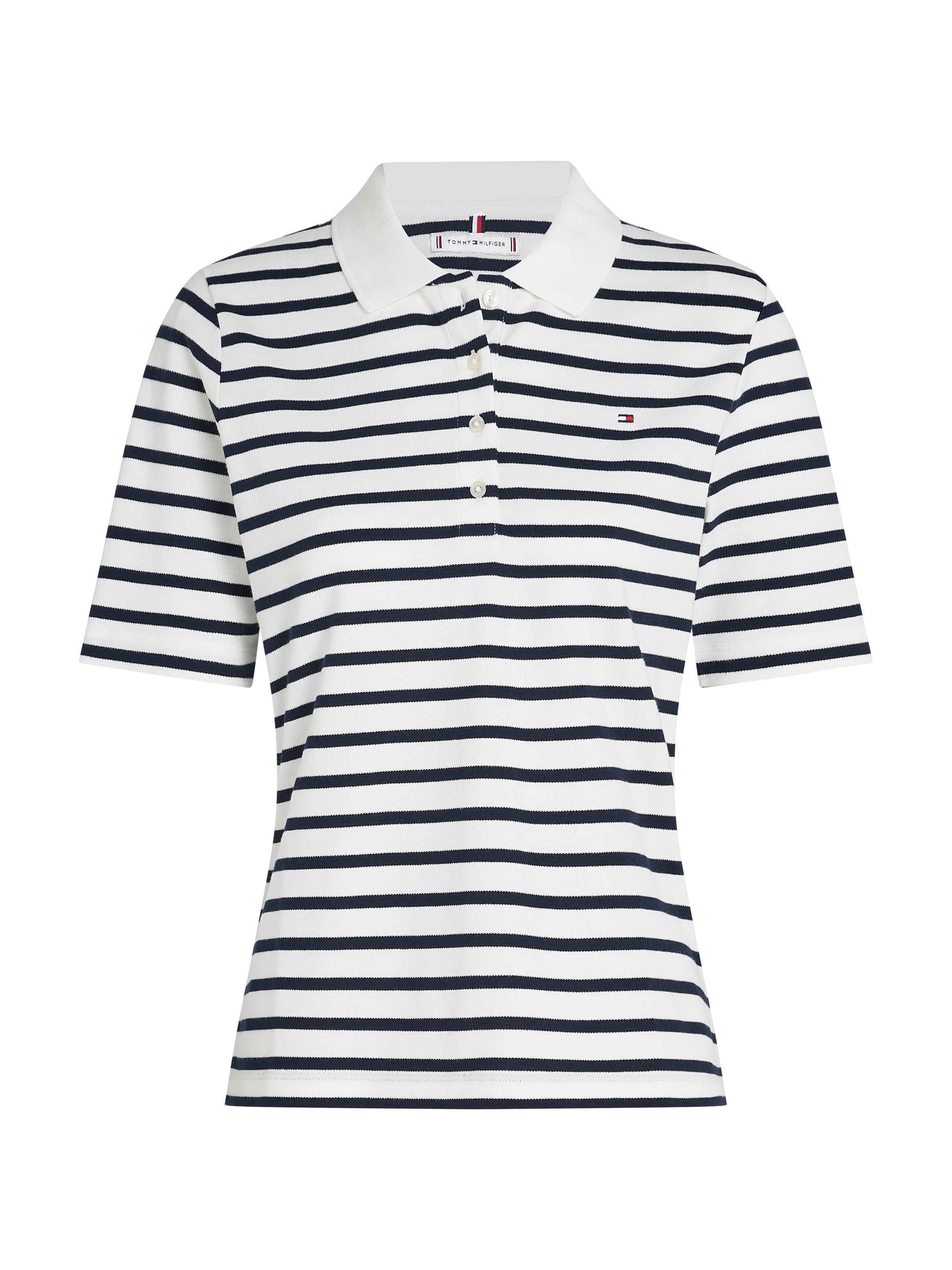 Tommy Hilfiger Poloshirt »1985 Regular Fit Pique Premium Polo«, mit Logo-Stickerei, mit Seitenschlitzen