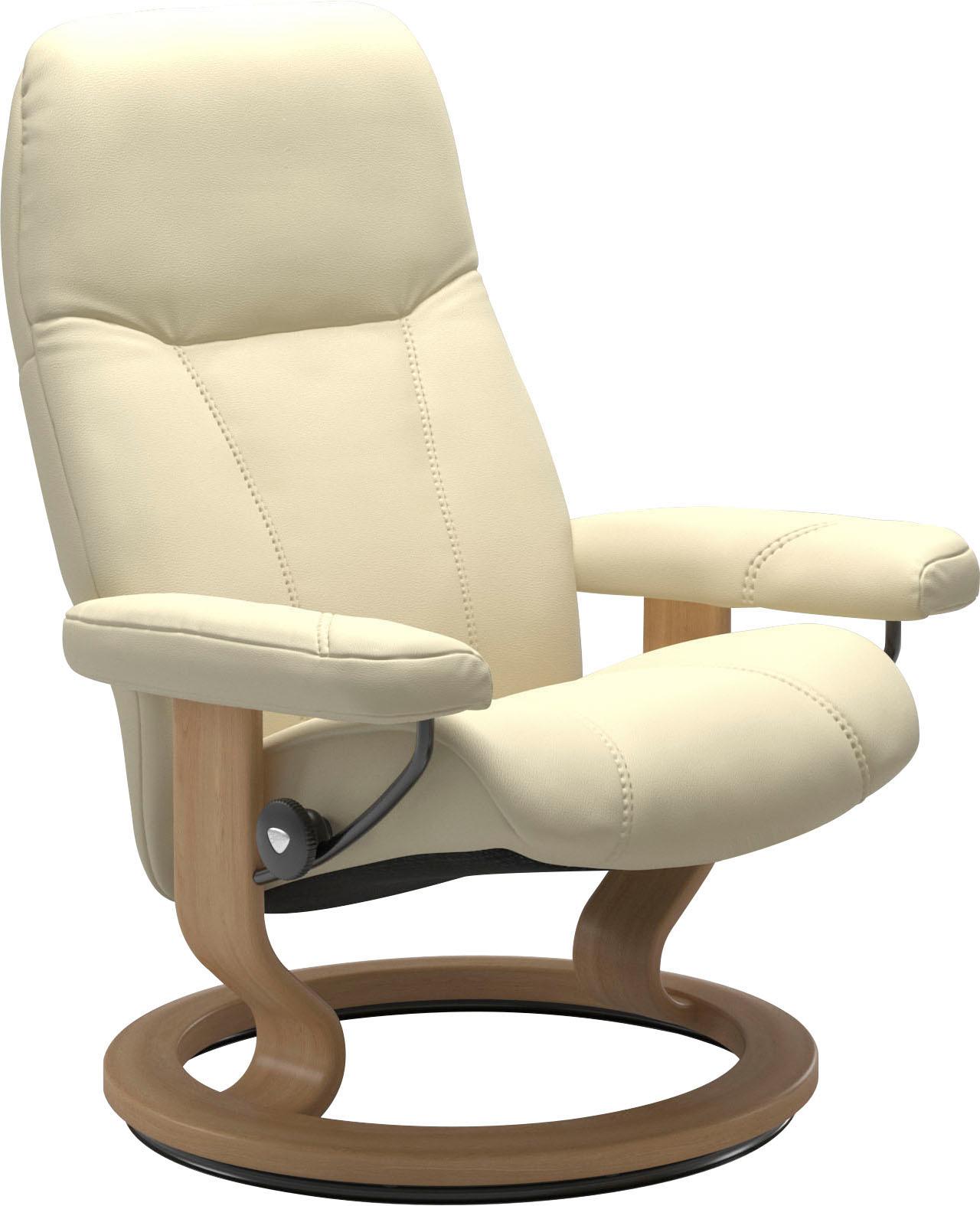 Stressless Relaxsessel "Consul" mit Classic Base, Größe S, Gestell Eiche