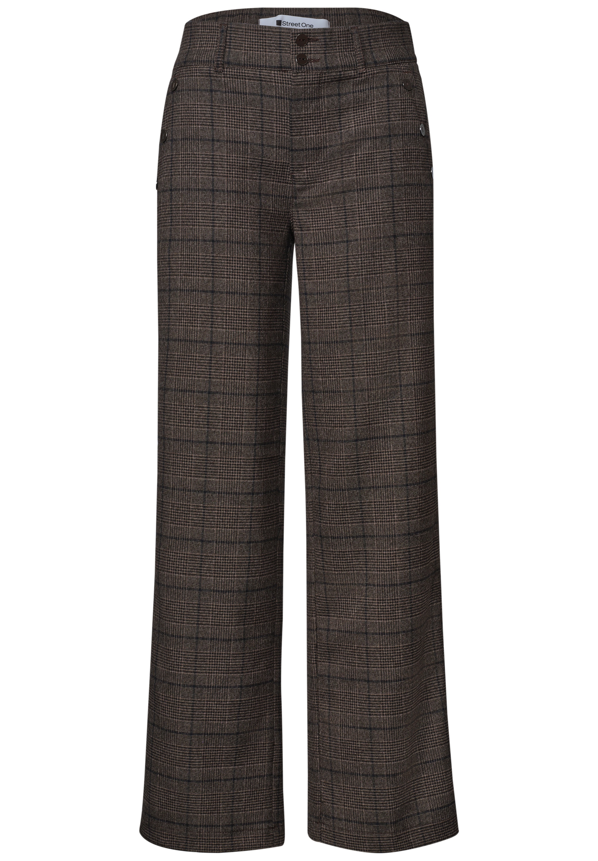 STREET ONE Stoffhose  High Waist