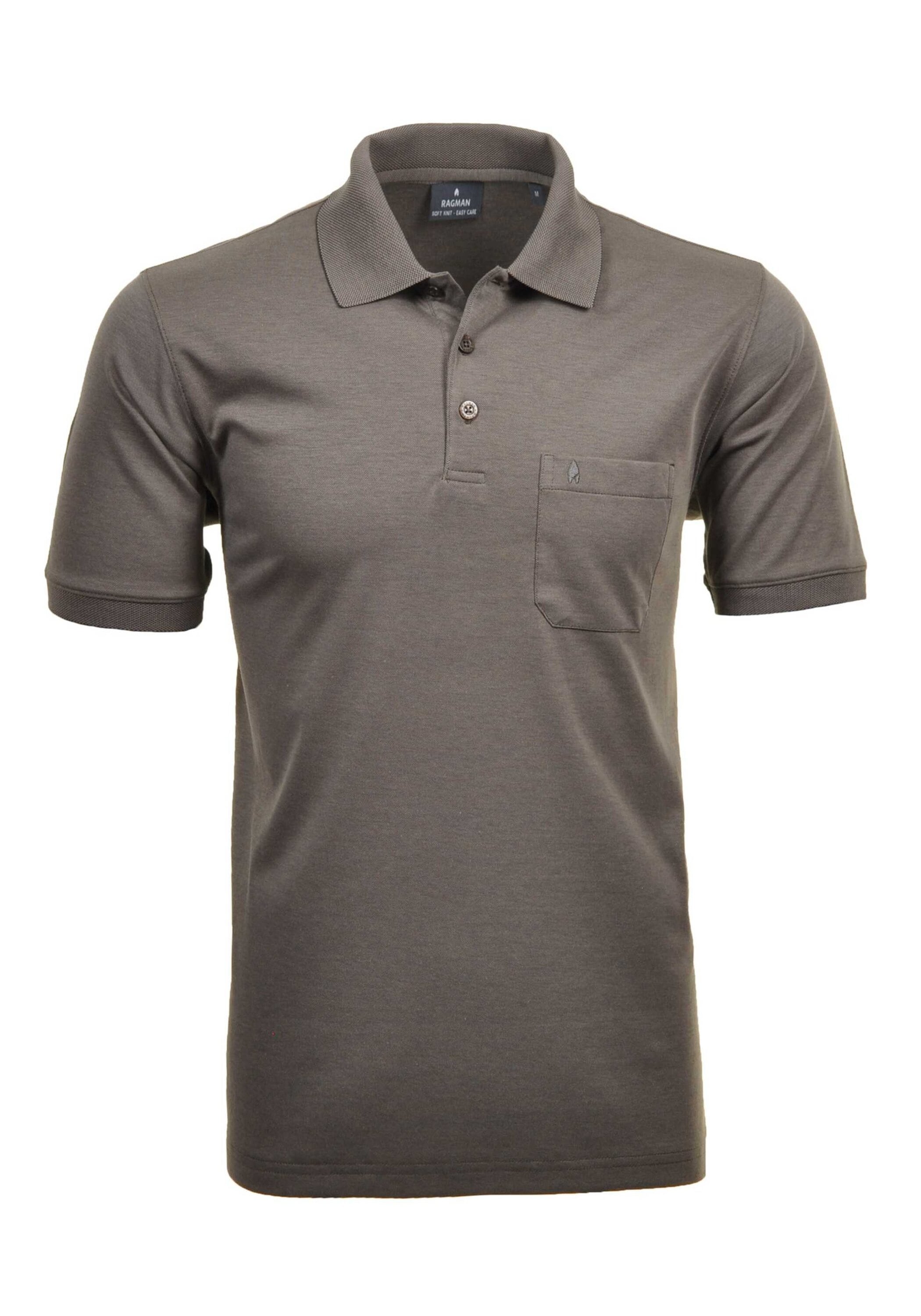 RAGMAN Poloshirt "Poloshirt Softknit-Polo" günstig online kaufen