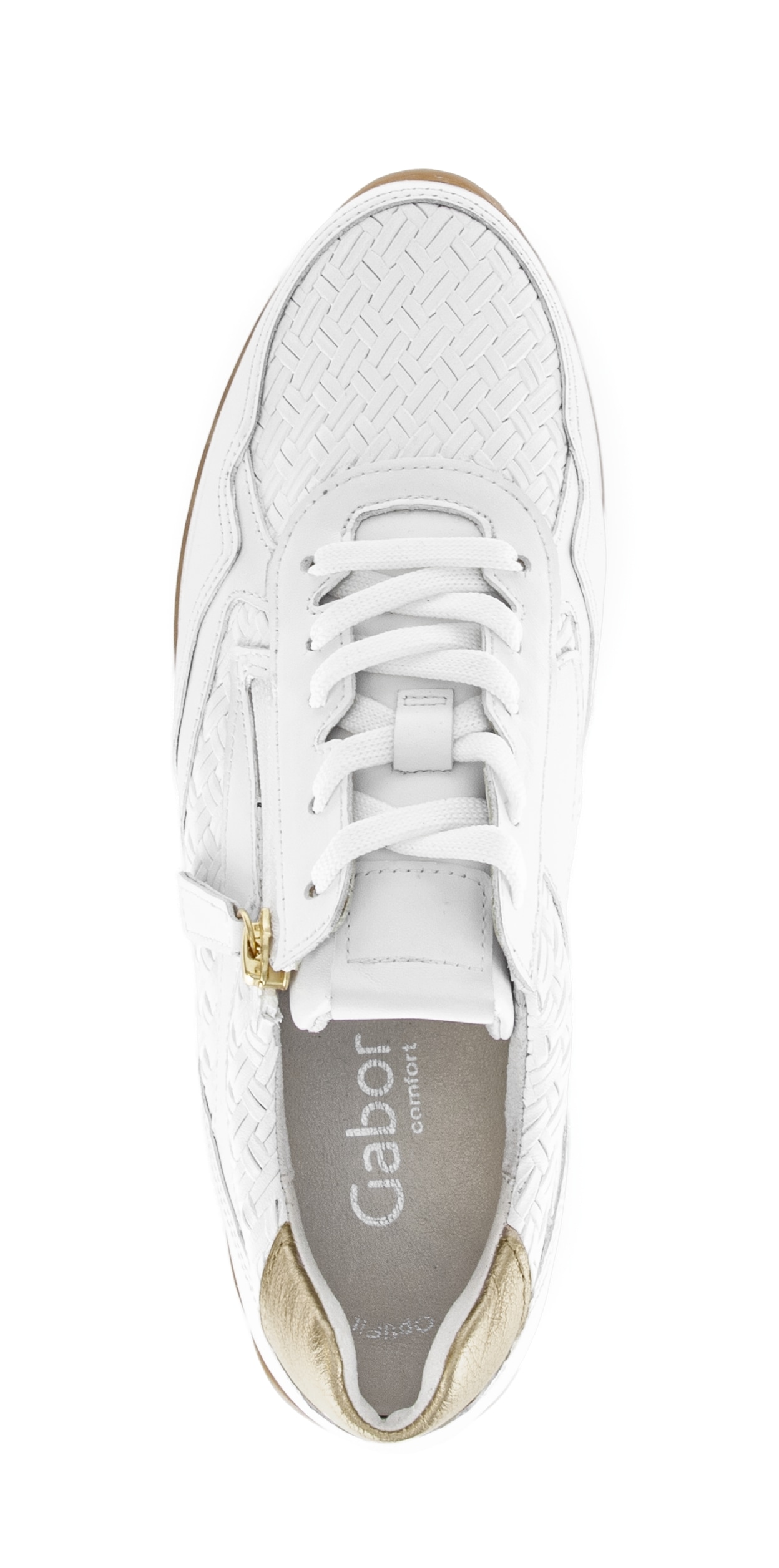 Gabor Keilsneaker »TURIN«  Freizeitschuh, Halbschuh, Schnürschuh in Komfortweite G (=weit)