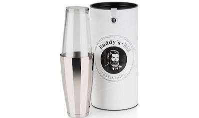 Buddy's Cocktail Shaker »Buddy's Bar Bosten«, 700 ml Becher + 400 ml Glas,... kaufen