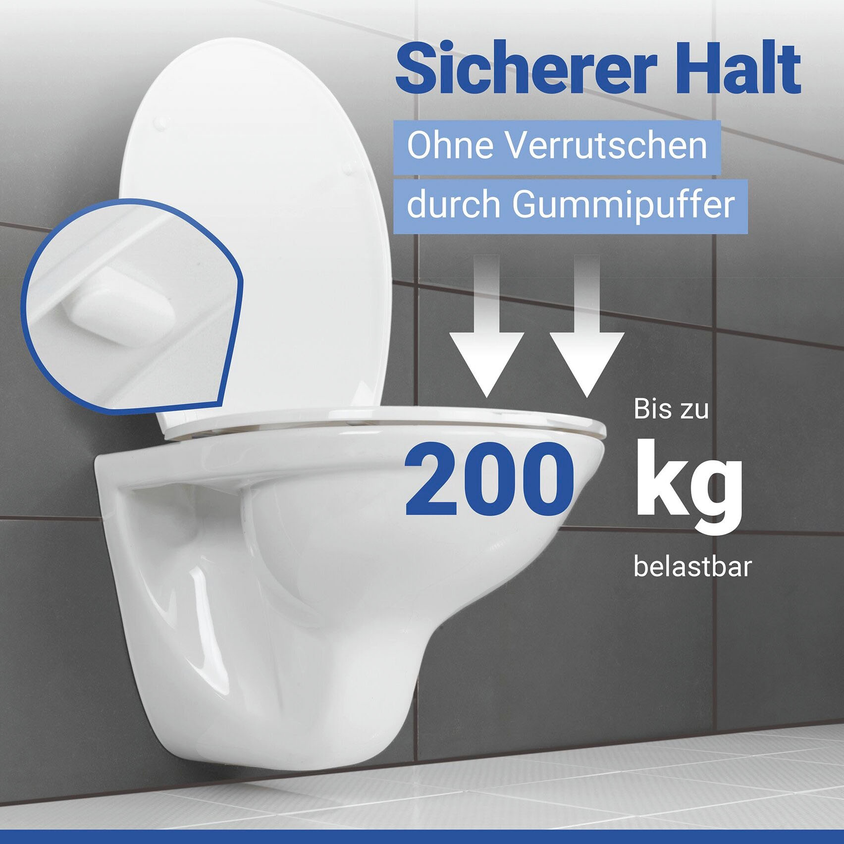 WENKO WC-Sitz »KOS« Mit Absenkautomatik