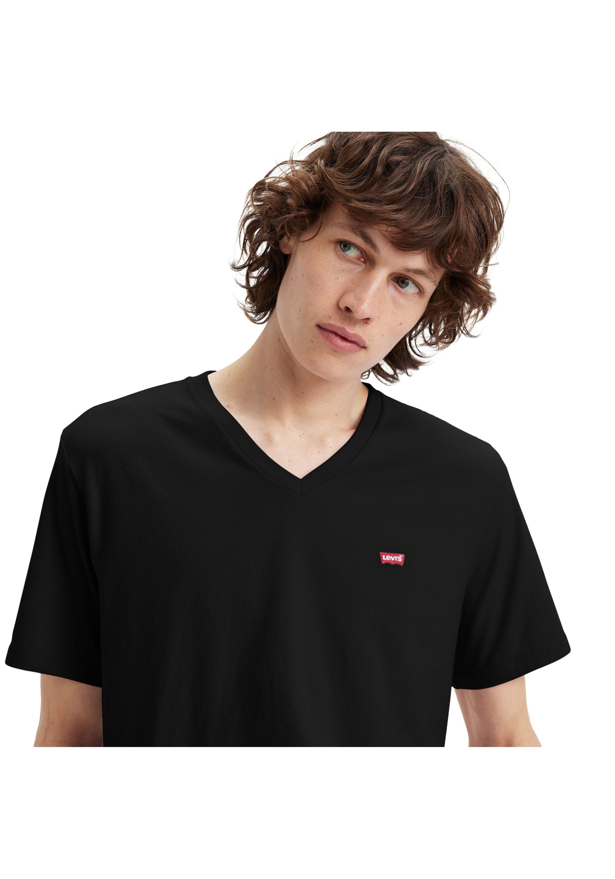 Levi's® T-Shirt »T-Shirt ORIGINAL HM VNECK 1er Pack« 1 tlg.