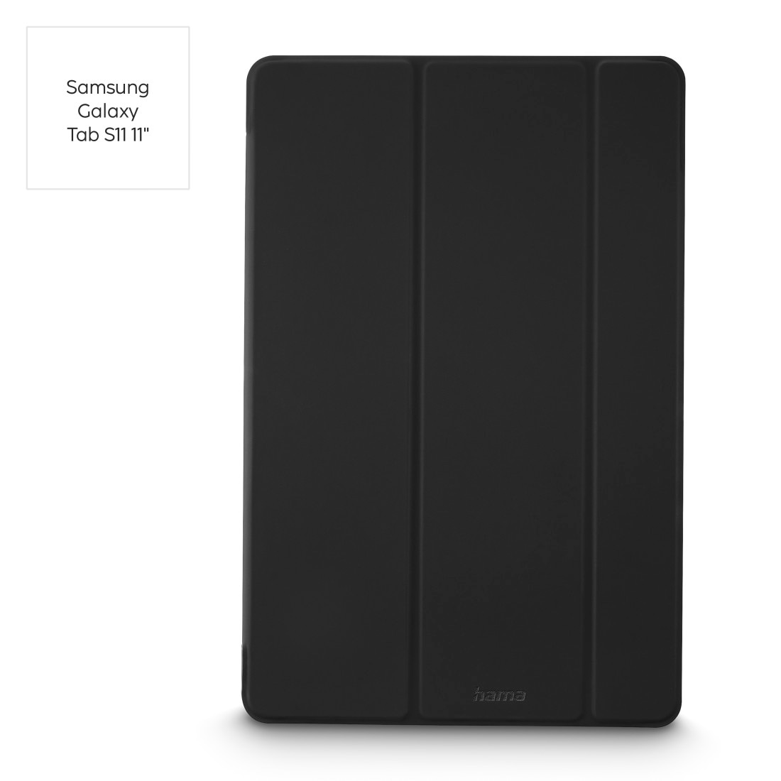 Hama Tablettasche »Tablethülle für Samsung Galaxy Tab S11 11 Zoll« Magnetfunktion, Standfunktion, transparente Rückseite, leicht, robust