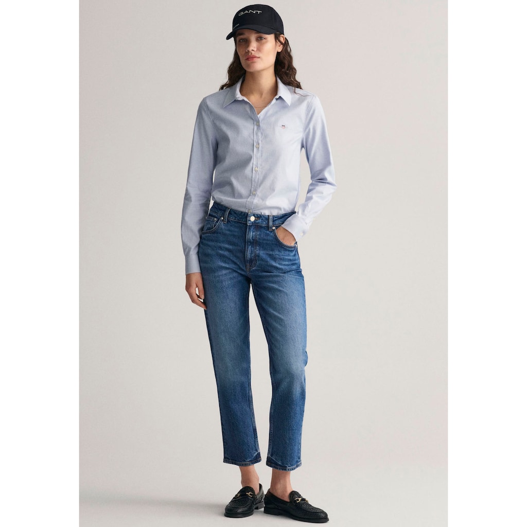 Gant Langarmbluse »SLIM STRETCH OXFORD SHIRT«