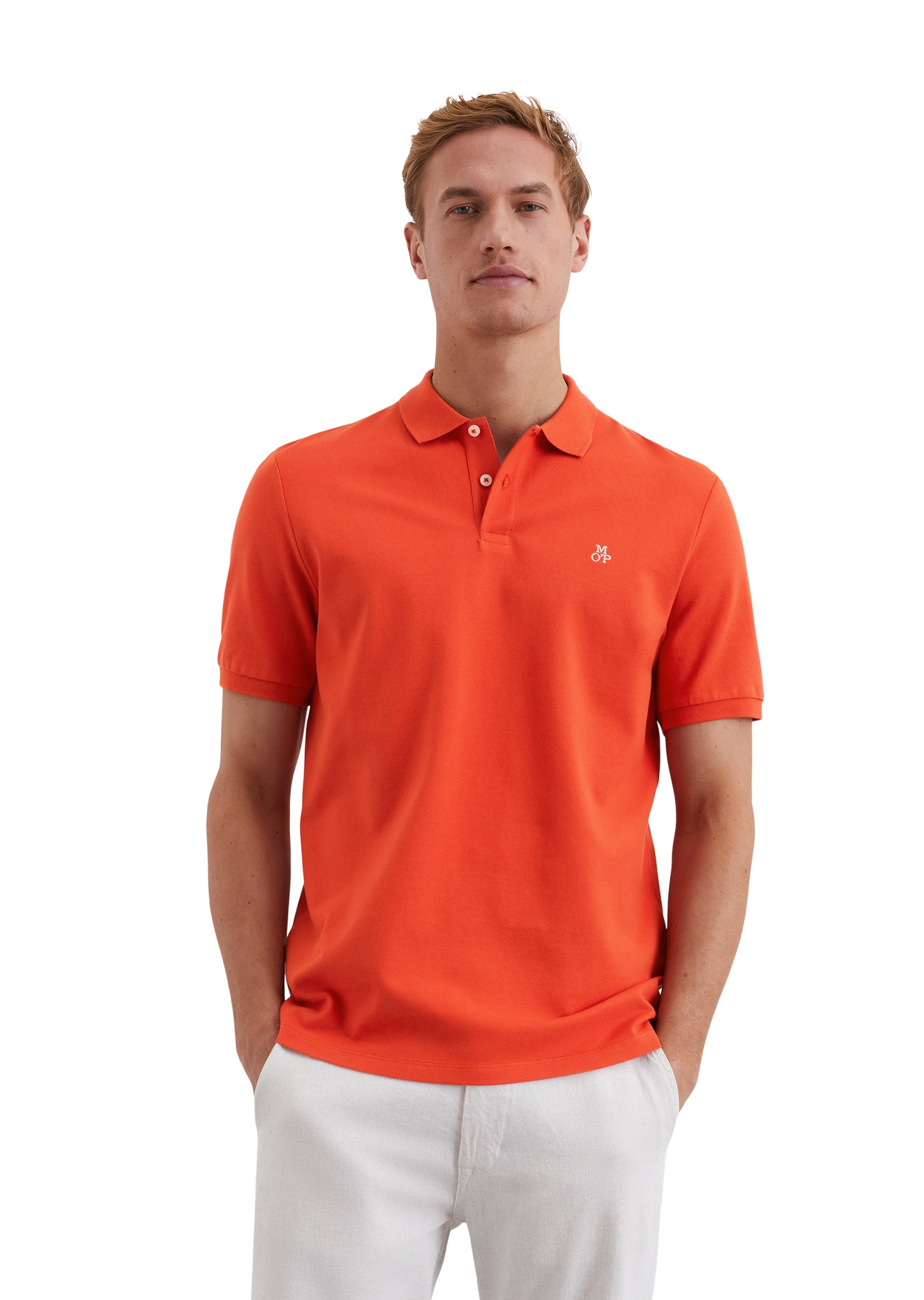 Marc OPolo Poloshirt "aus reiner Bio-Baumwolle" günstig online kaufen