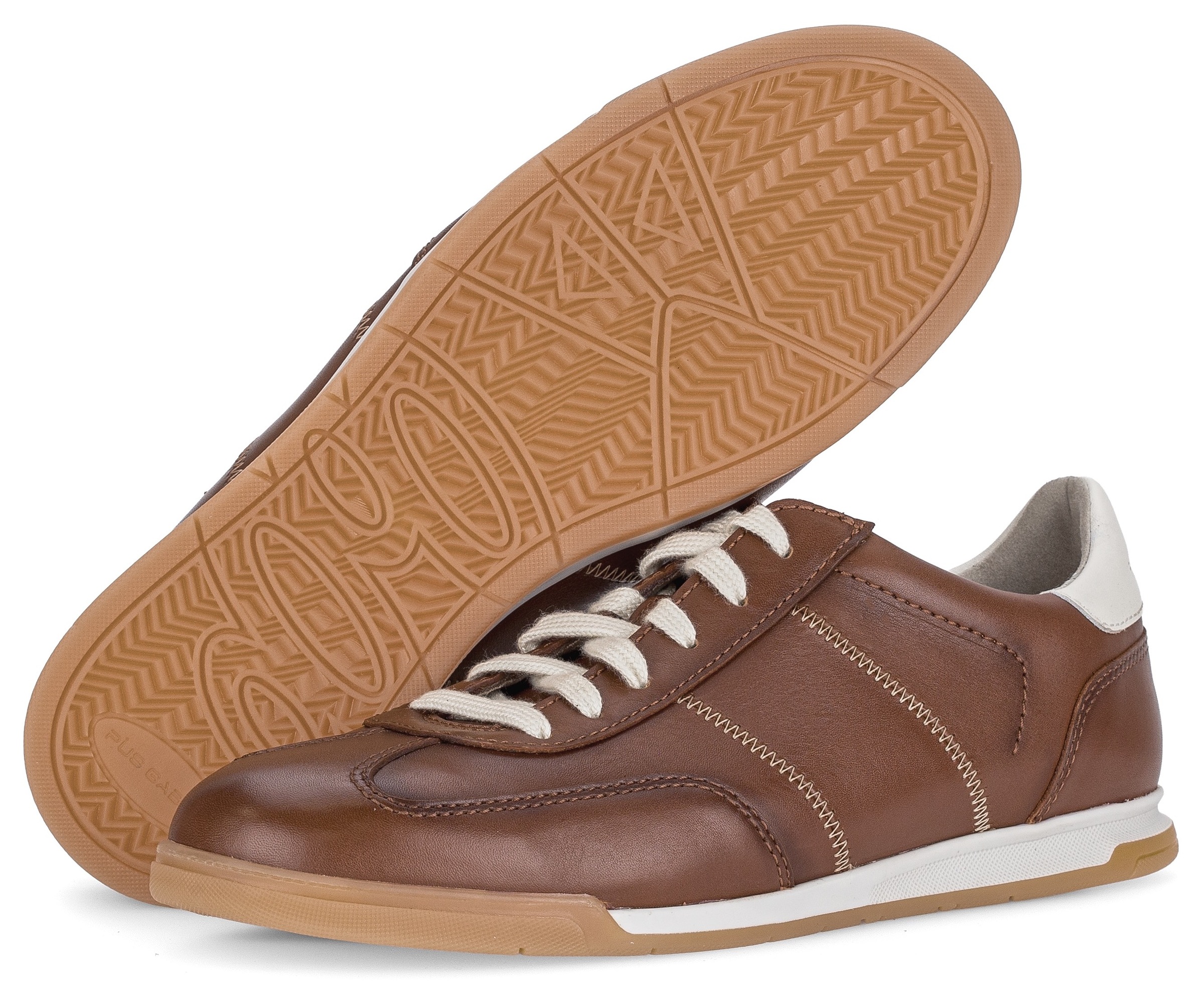 Thumbnail - Pius Gabor Sneaker, Freizeitschuh, Komfortschuh, Schnürschuh mit Kontrastnähten, G-Weite