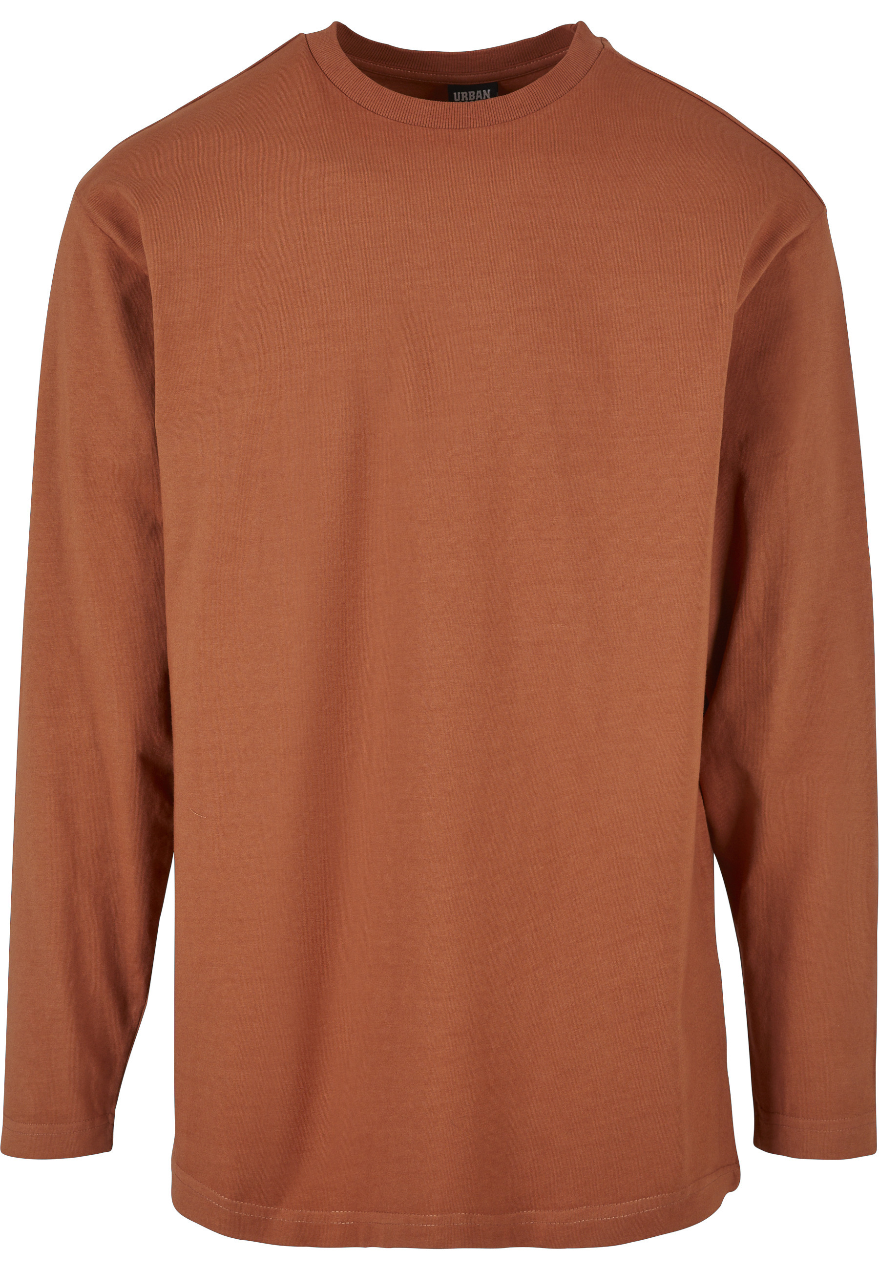 URBAN CLASSICS T-Shirt "Urban Classics Herren Heavy Oversized Garment Dye Longsleeve" 1 Stk.