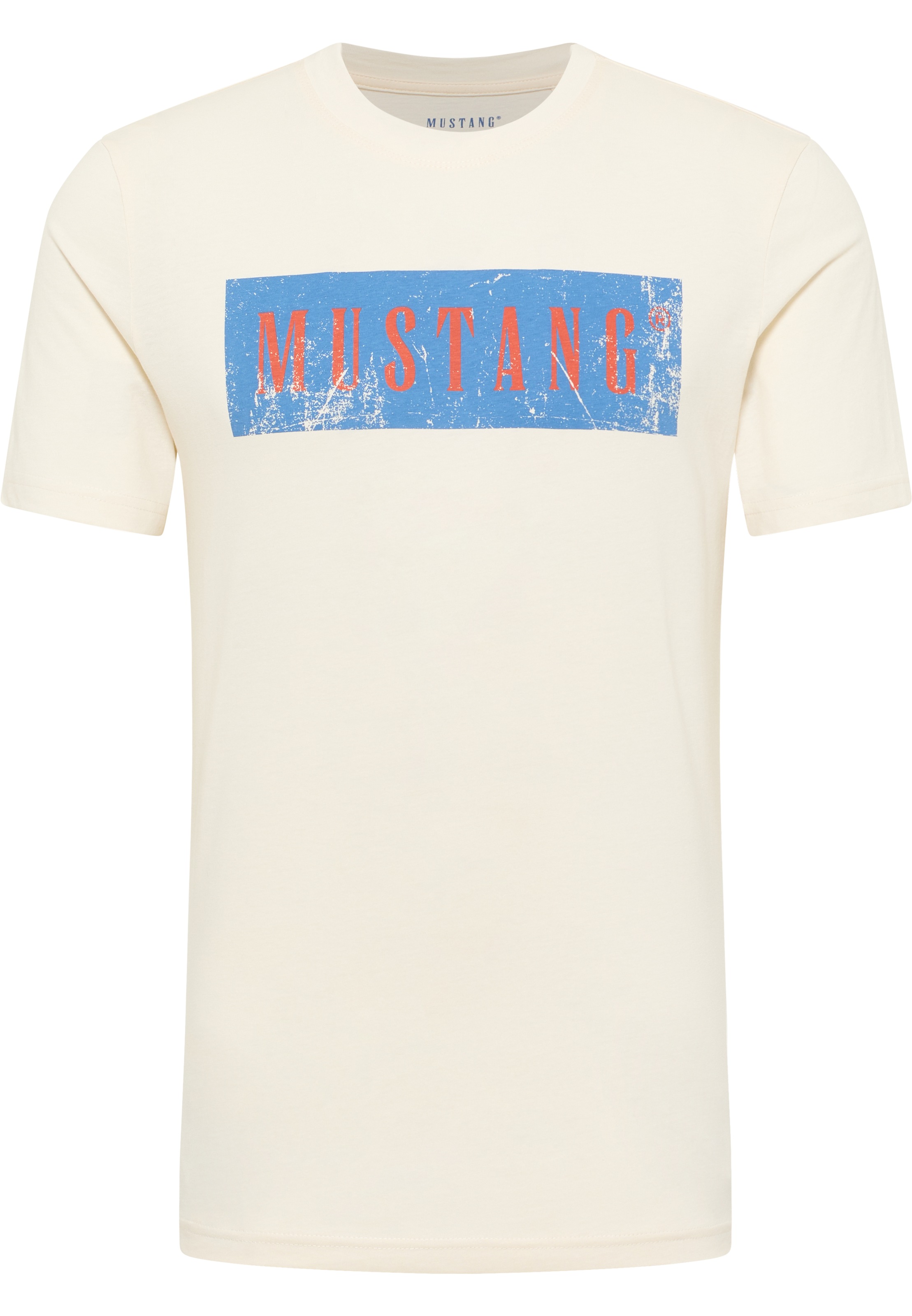 MUSTANG T-Shirt, mit Logo Schriftzug günstig online kaufen