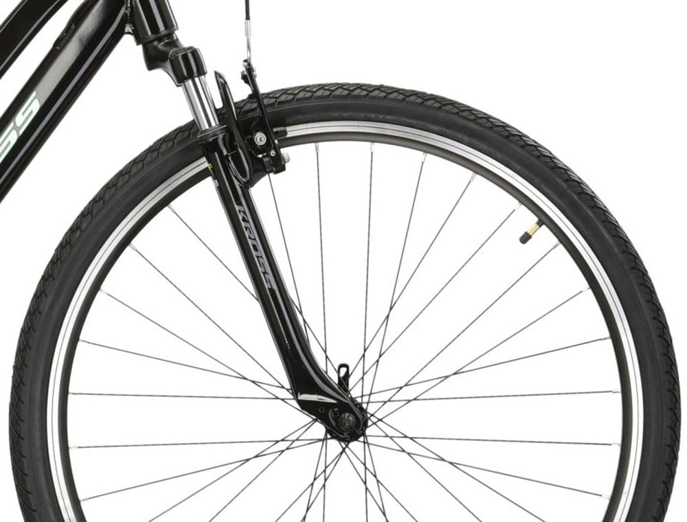 Kross Crossrad »KROSS Crossbike Evado 2.0 28" schwarz 21 Gänge«, 21 Gang, Shimano, Tourney Schaltwerk, Kettenschaltung