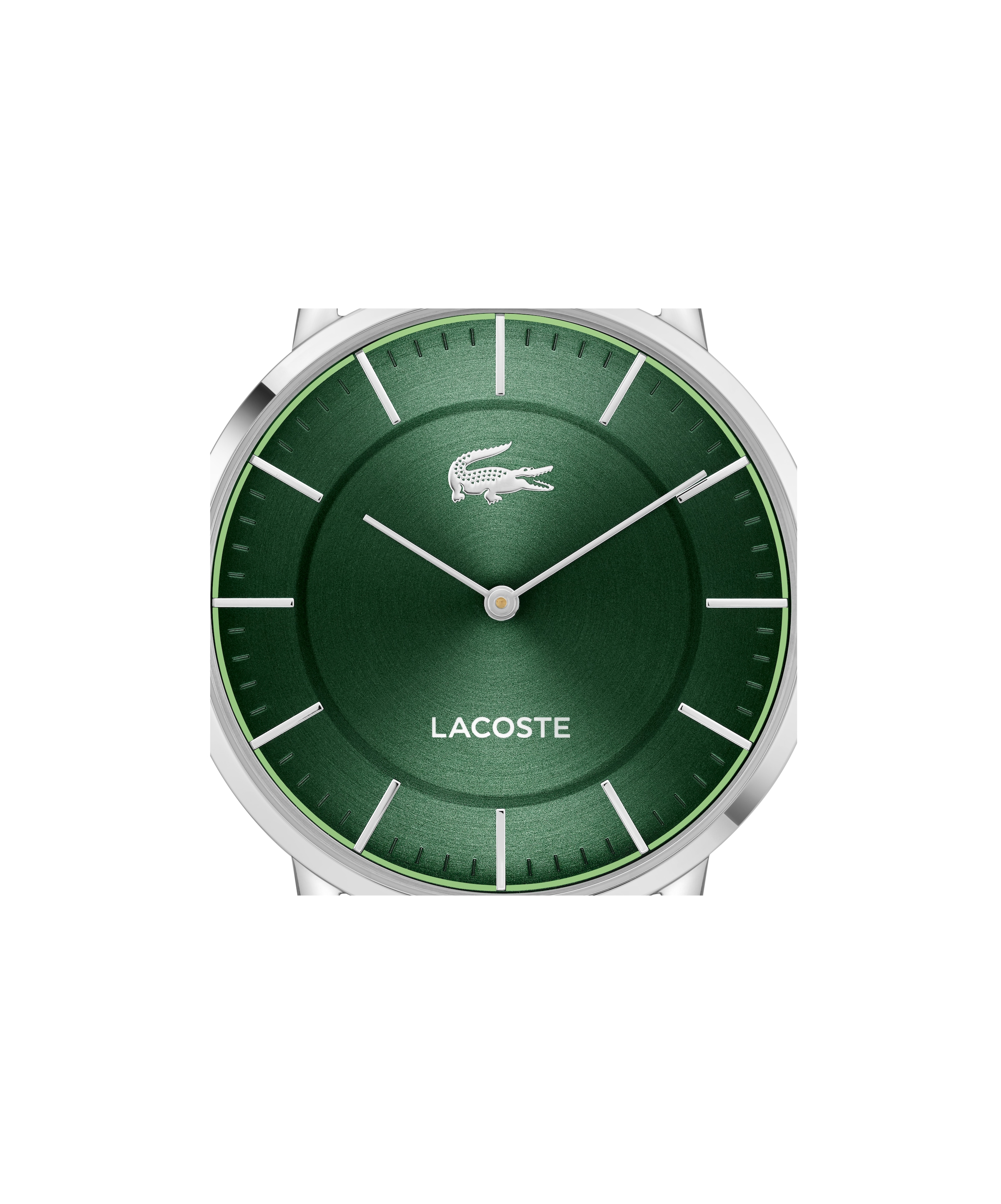 Lacoste Quarzuhr »CROCORIGIN« Armbanduhr, Herrenuhr, Edelstahlarmband, analog