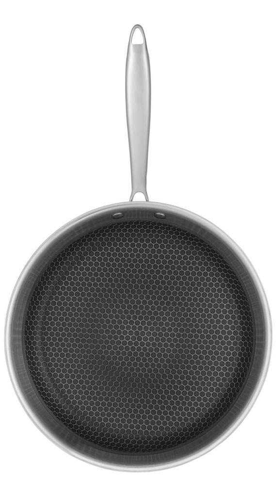 RESTO Kitchenware Bratpfanne »Achird Pfanne aus Tri-Ply (Edelstahl + Aluminium + Edelstahl) ofenfest« Edelstahl 18/10 1 Stk. tlg. Die 3-schichtige Basis ermöglicht eine Energieeinsparung von 25%