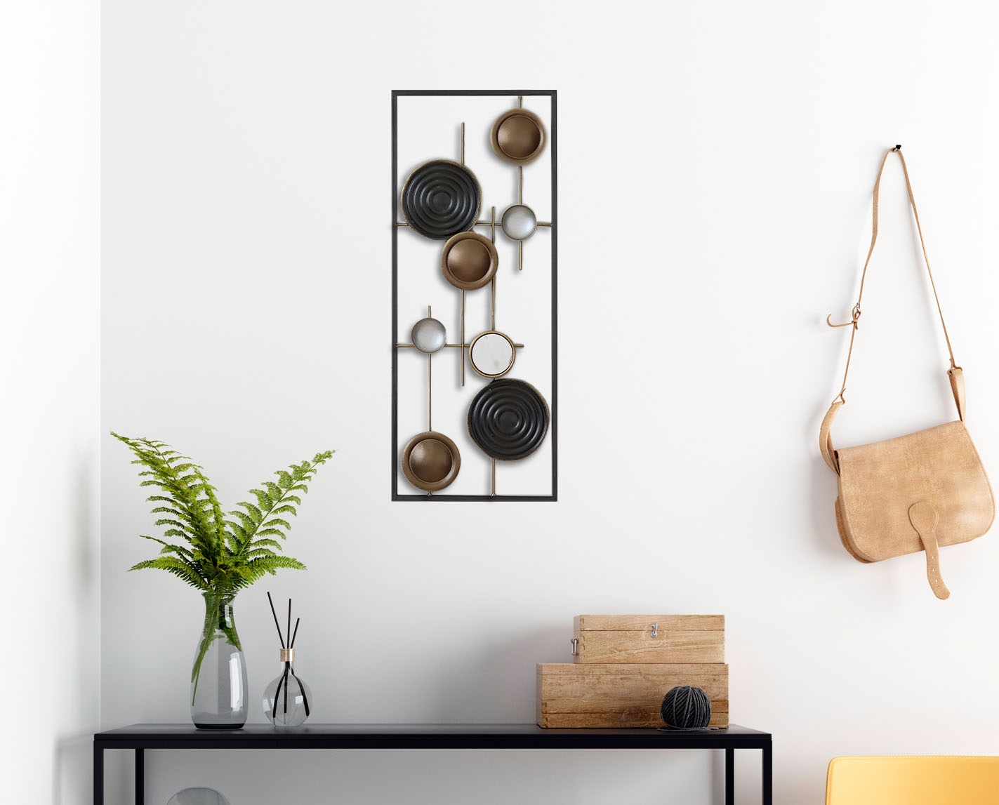 Bönninghoff Metallbild »ABSTRAKT 25x61 cm – Deko modern«